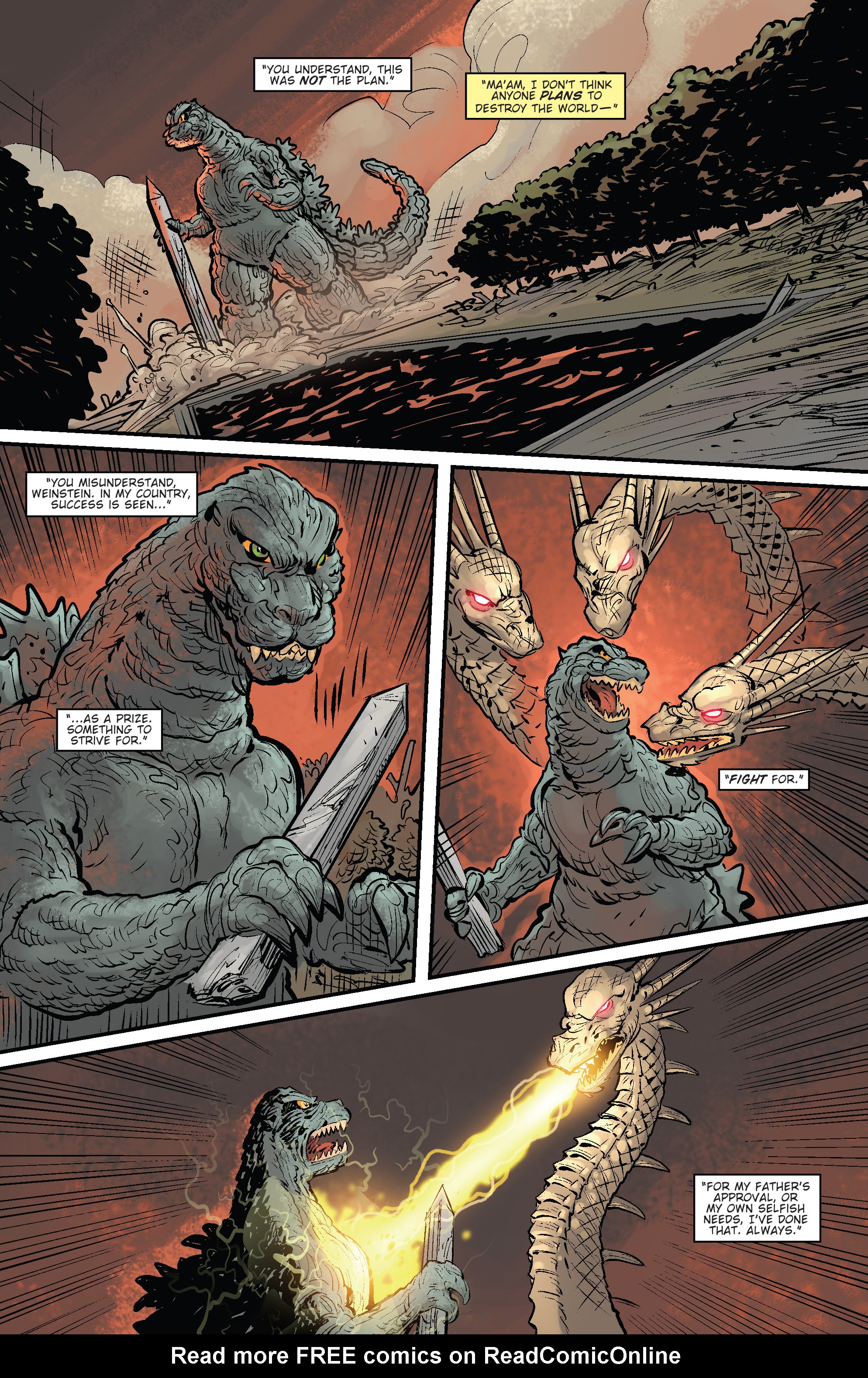 Read online Godzilla: Oblivion comic -  Issue #3 - 5