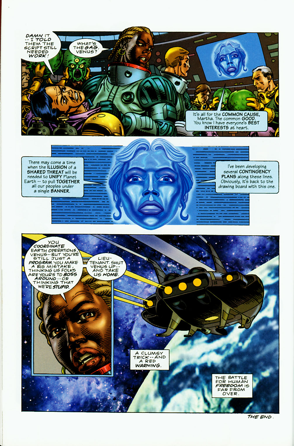 Read online Martha Washington Stranded in Space comic -  Issue # Full - 27