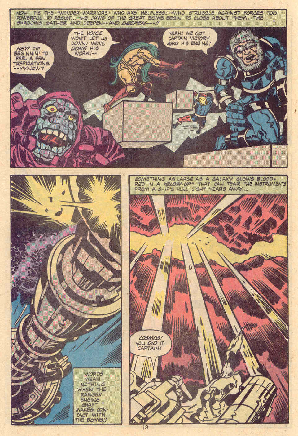 Read online Captain Victory and the Galactic Rangers (1981) comic -  Issue #10 - 21