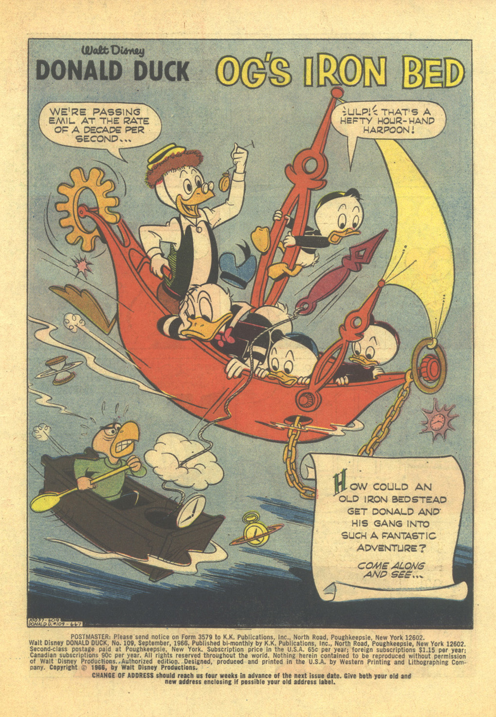 Read online Donald Duck (1962) comic -  Issue #109 - 3