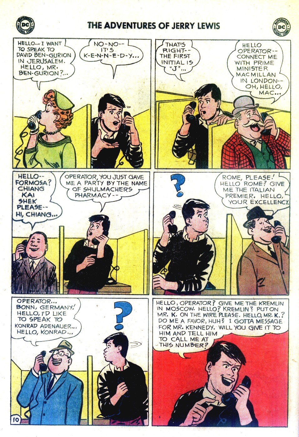 Read online The Adventures of Jerry Lewis comic -  Issue #73 - 12