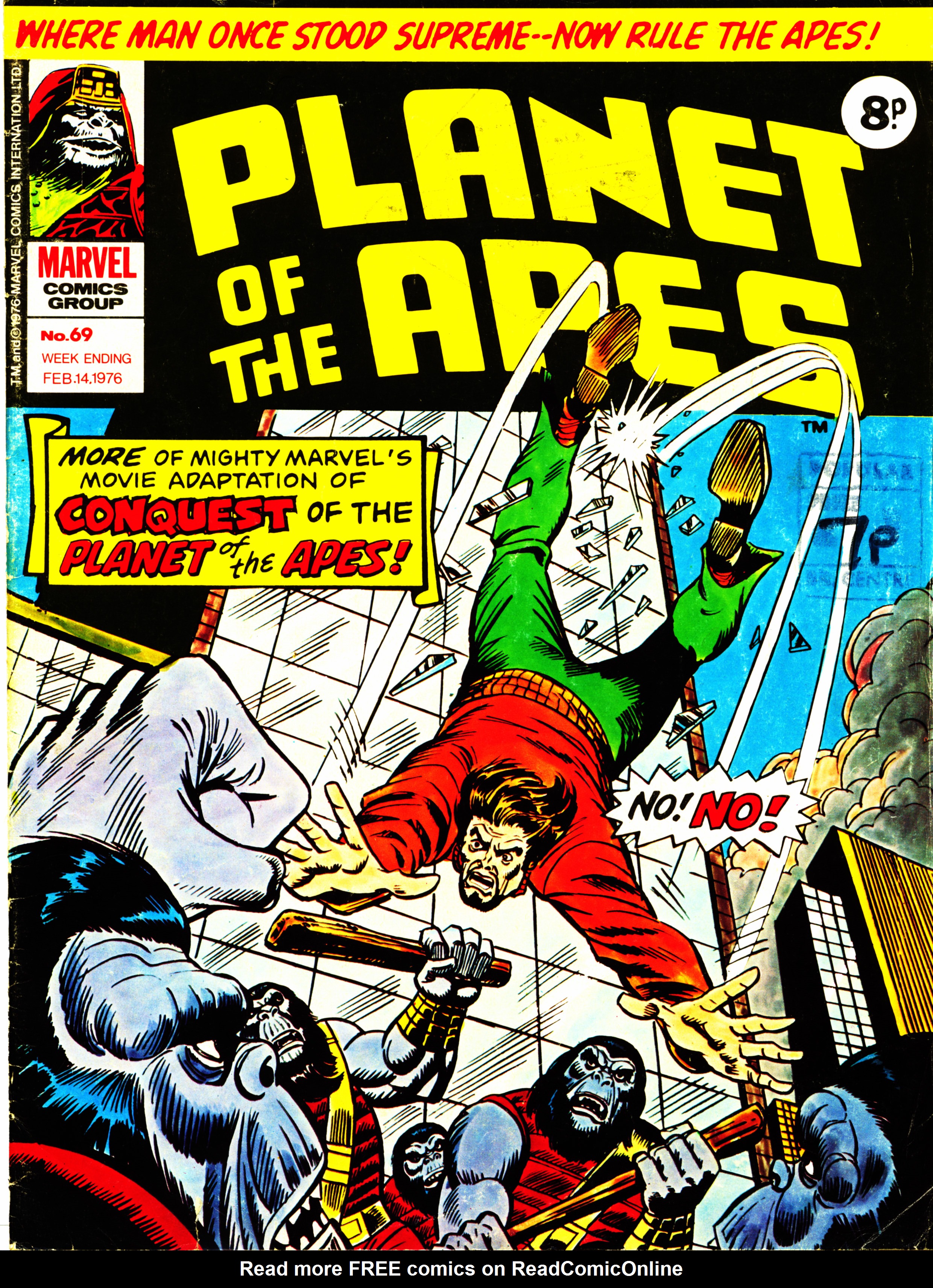 Read online Planet of the Apes (1974) comic -  Issue #69 - 1