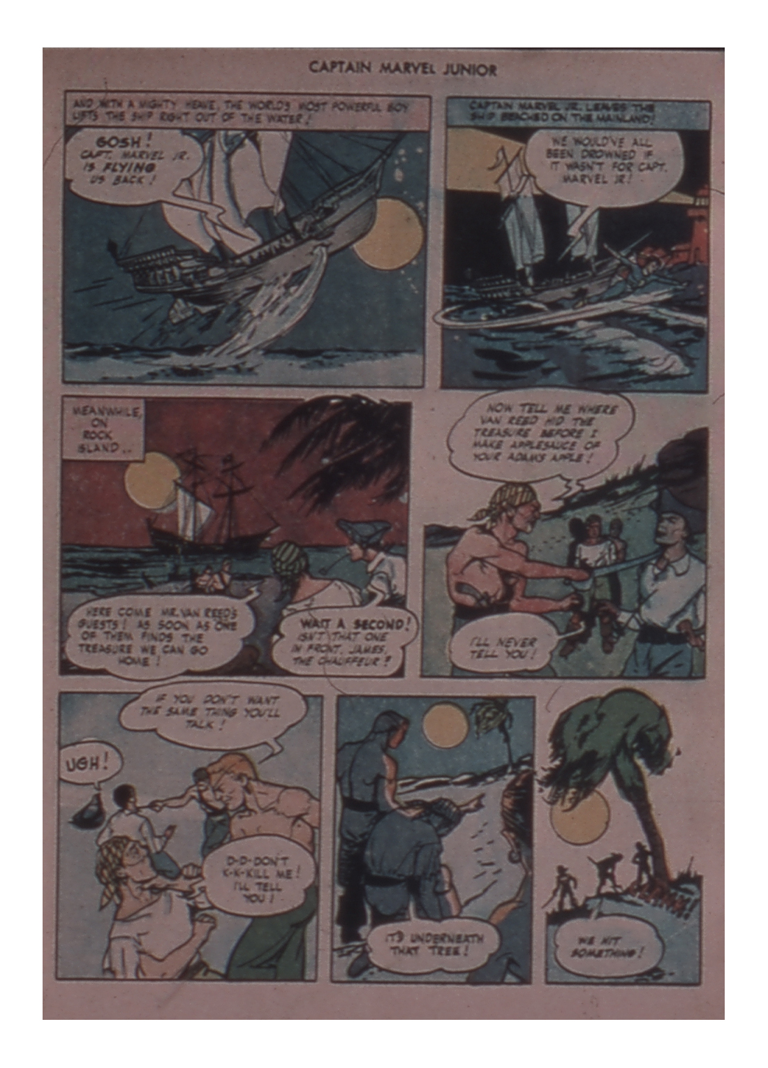 Read online Captain Marvel, Jr. comic -  Issue #50 - 9