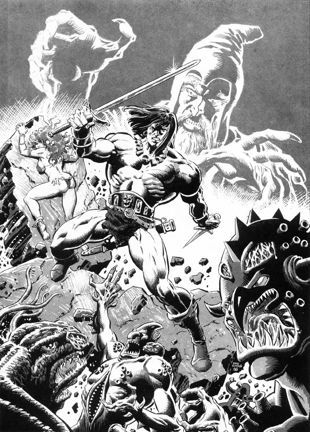 Read online The Savage Sword Of Conan comic -  Issue #156 - 58
