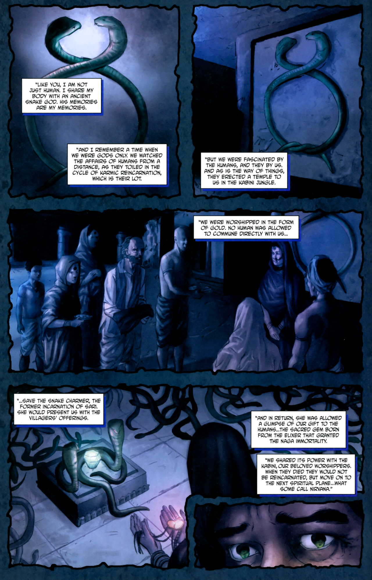 Read online Snake Woman Tale of the Snake Charmer comic -  Issue #4 - 9