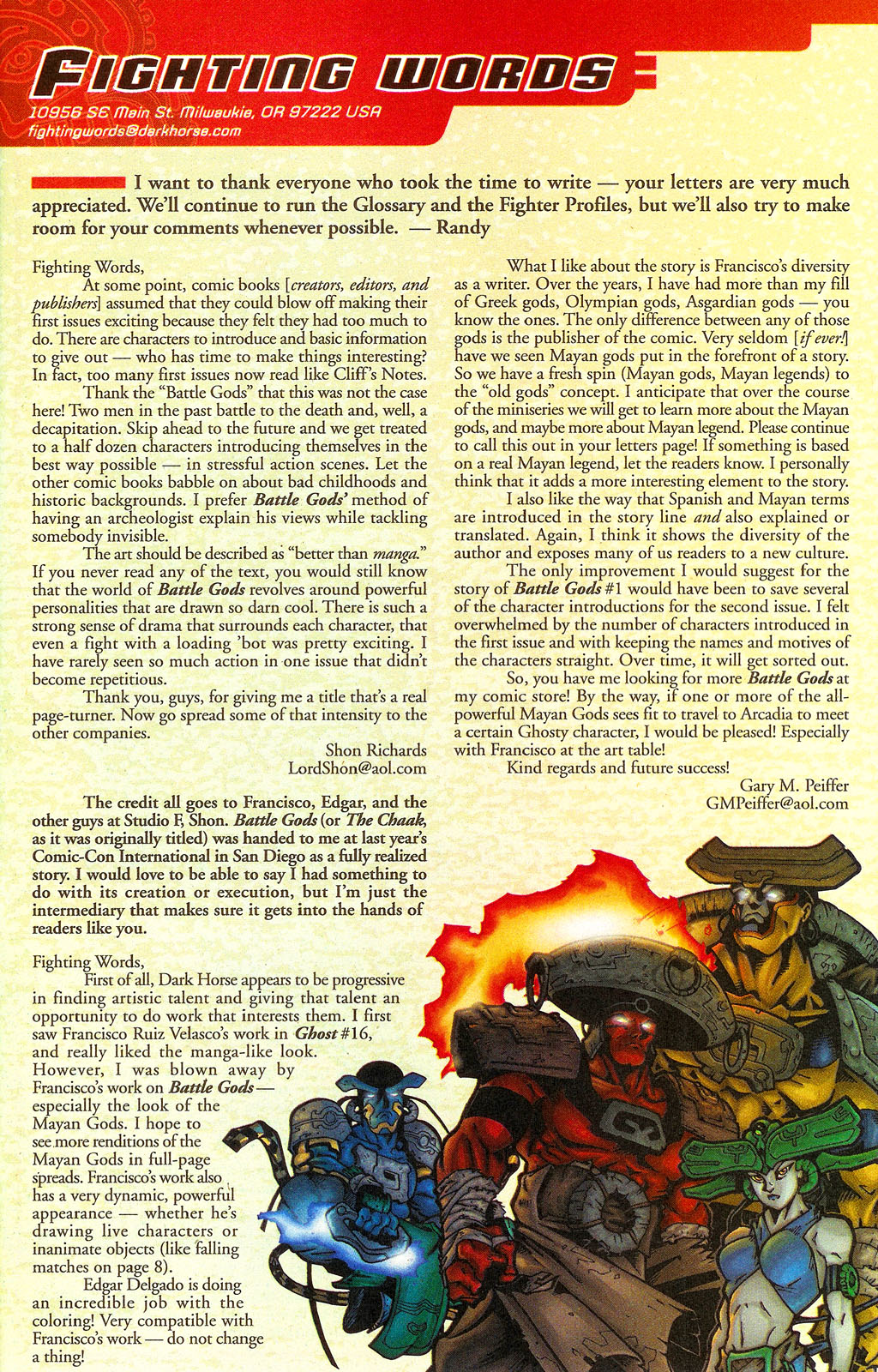 Read online Battle Gods: Warriors of the Chaak comic -  Issue #3 - 25