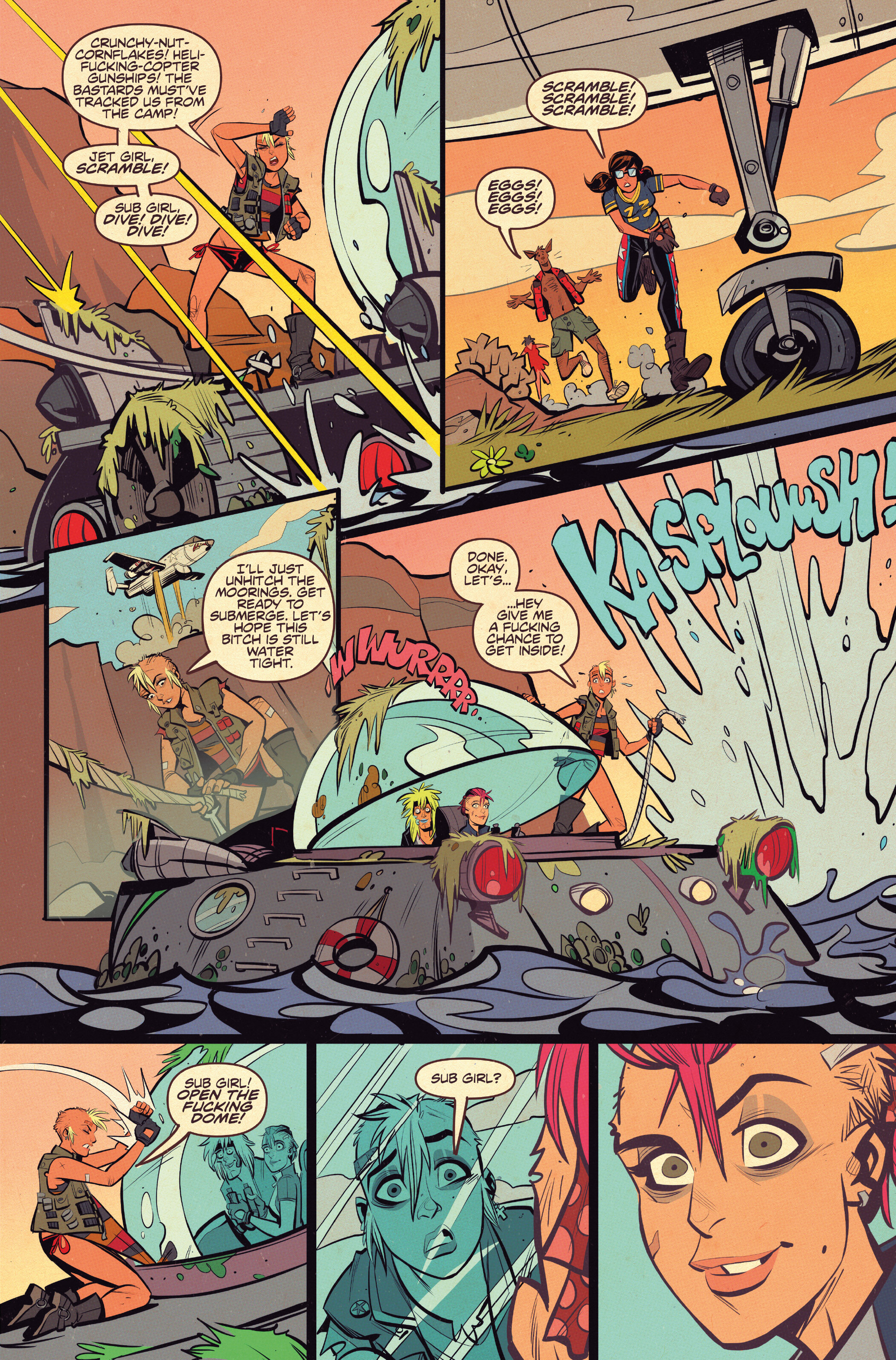 Read online Tank Girl: Two Girls, One Tank comic -  Issue #3 - 23