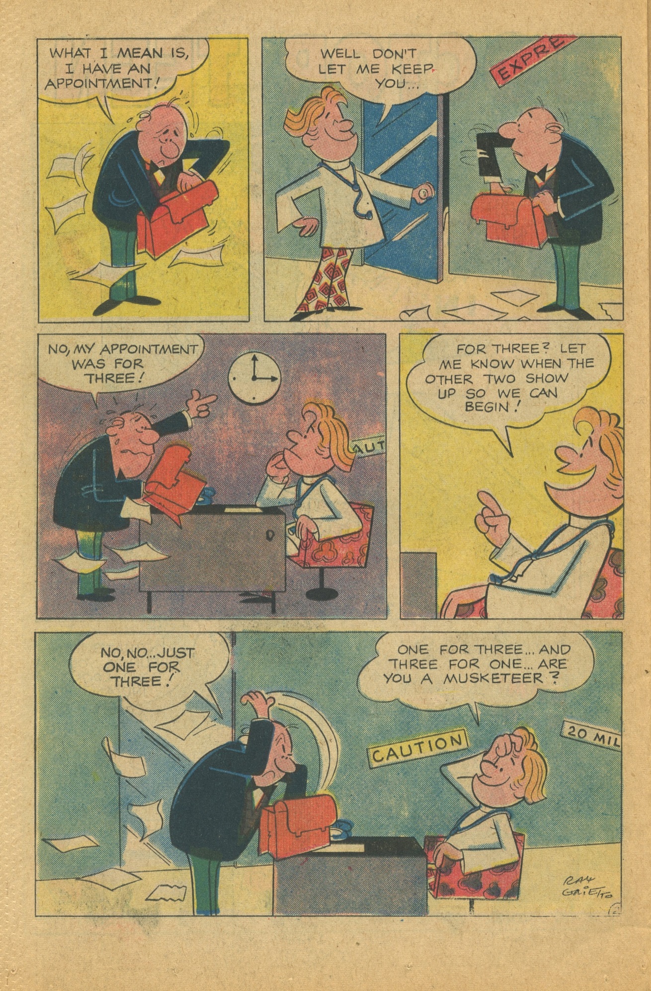 Read online Abbott & Costello comic -  Issue #14 - 26
