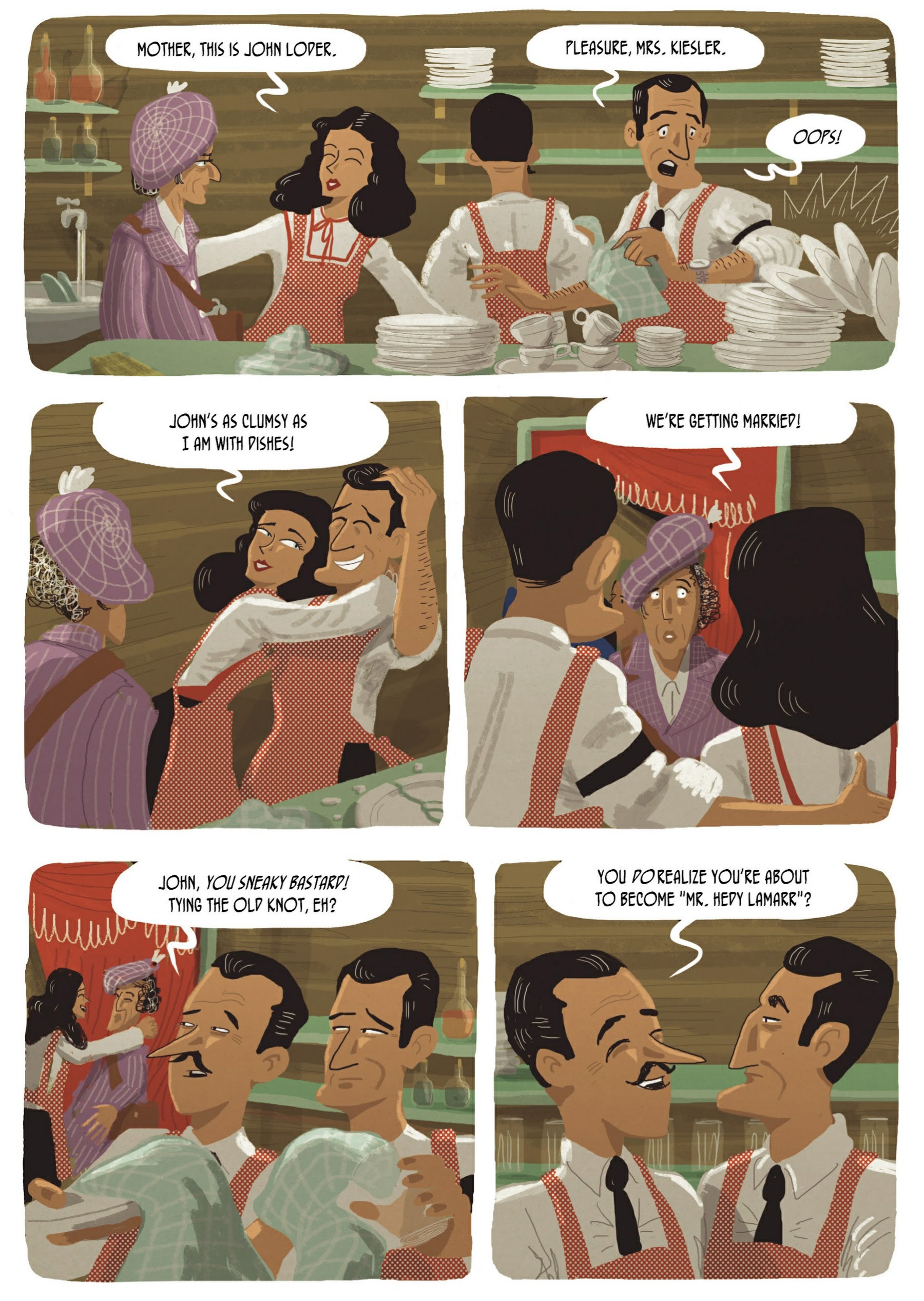 Read online Hedy Lamarr: An Incredible Life comic -  Issue # TPB (Part 2) - 38