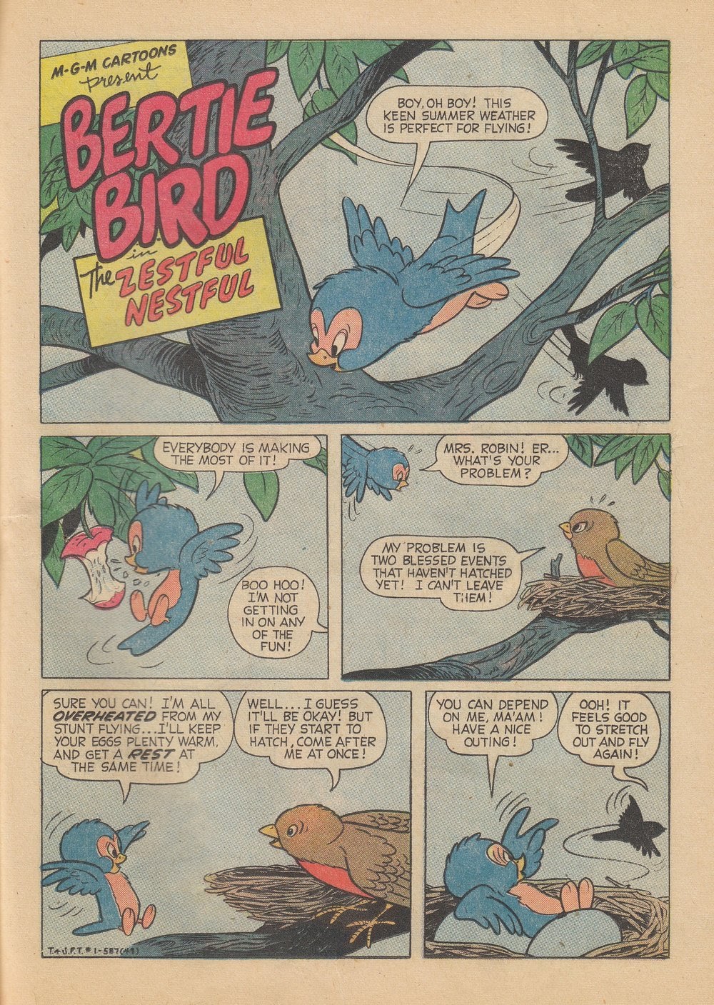Read online Tom & Jerry Picnic Time comic -  Issue # TPB - 52