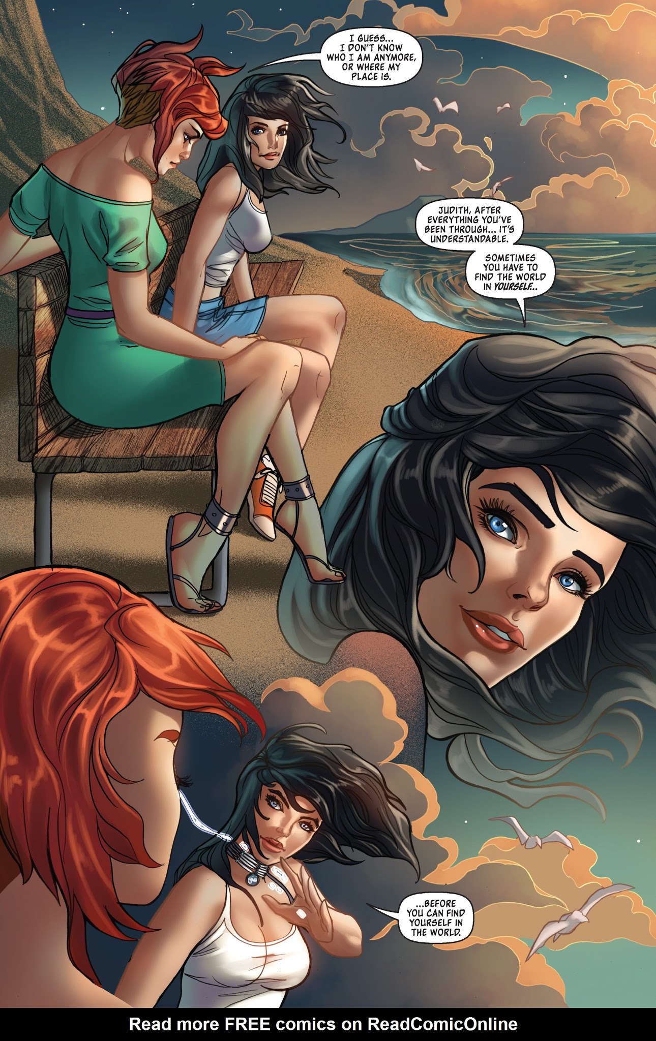 Read online Michael Turner's Fathom (2013) comic -  Issue # _Annual 1 - 19