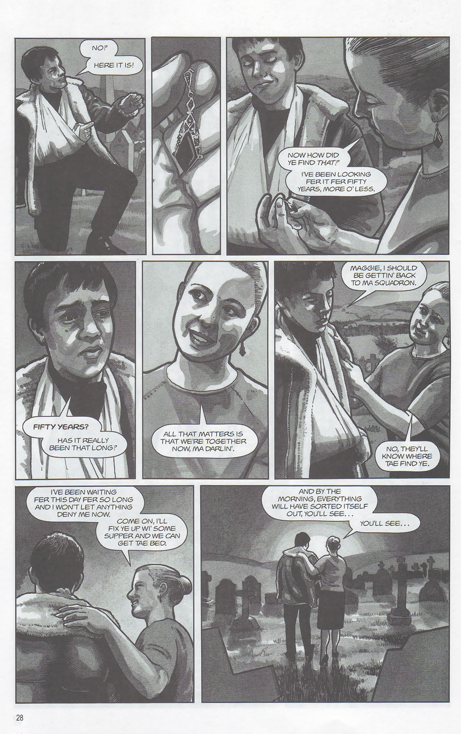 Read online Strangehaven comic -  Issue #16 - 28