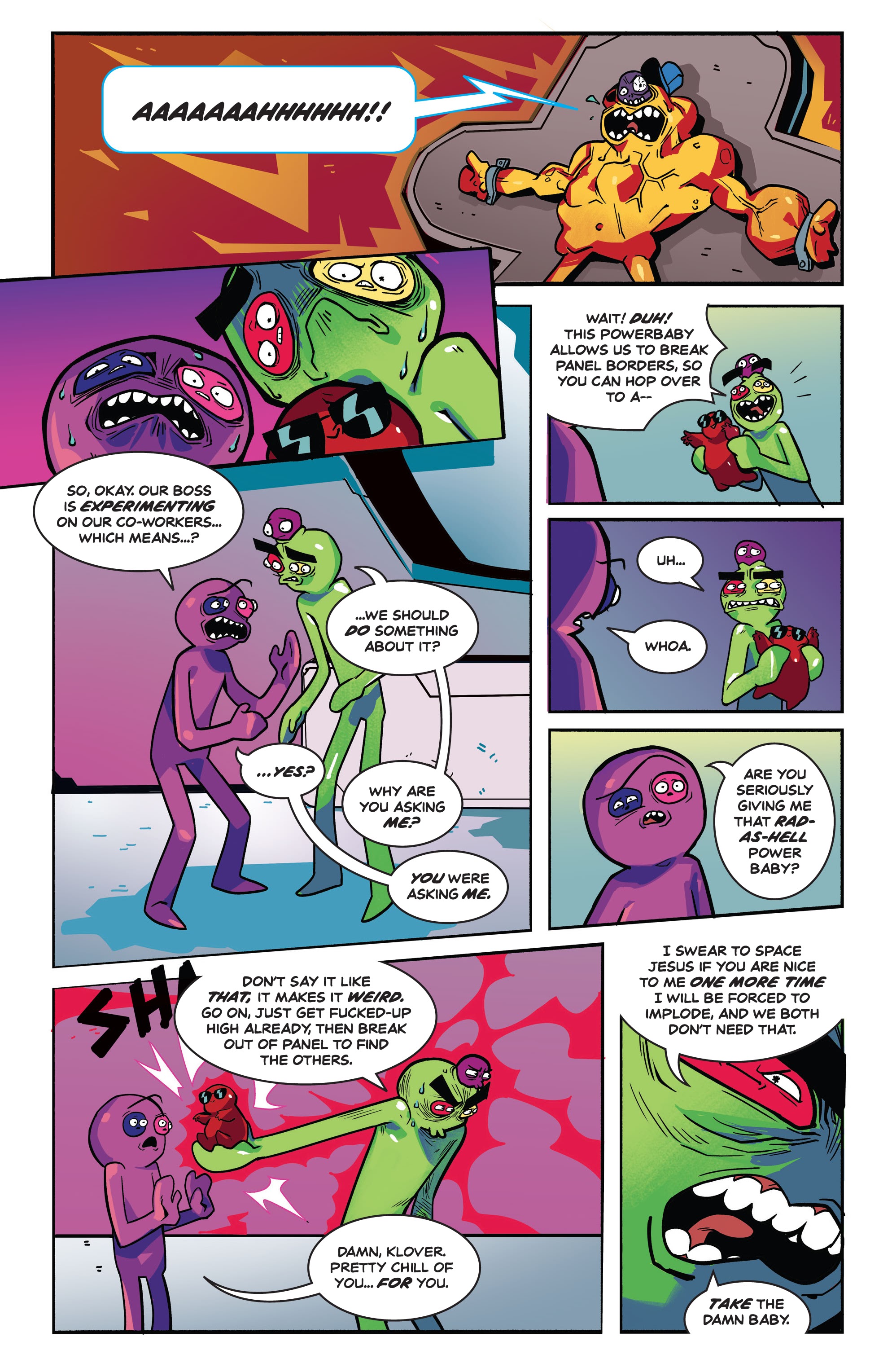 Read online Trover Saves The Universe comic -  Issue #5 - 5