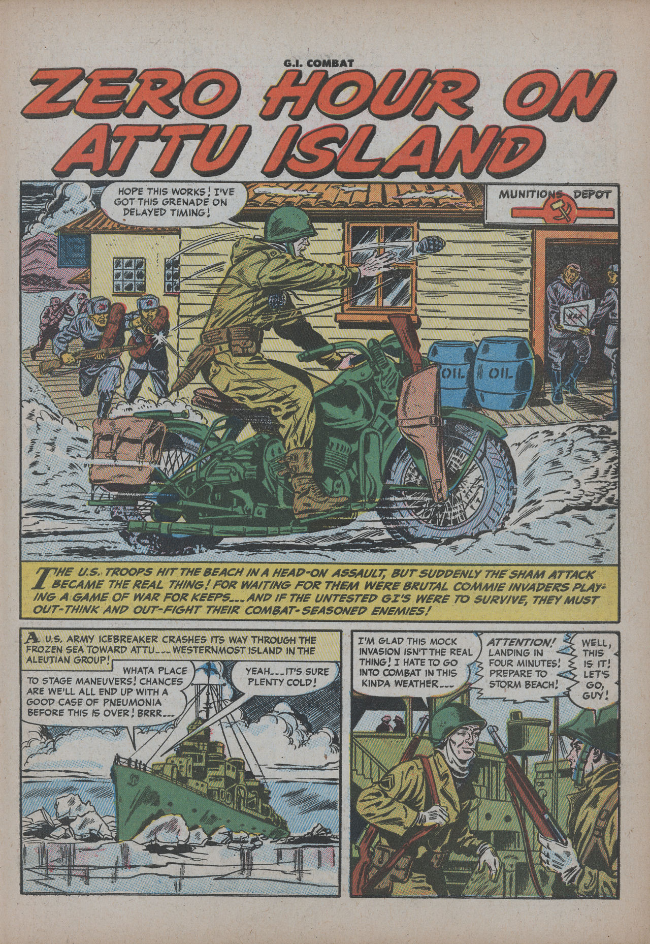 Read online G.I. Combat (1952) comic -  Issue #27 - 27