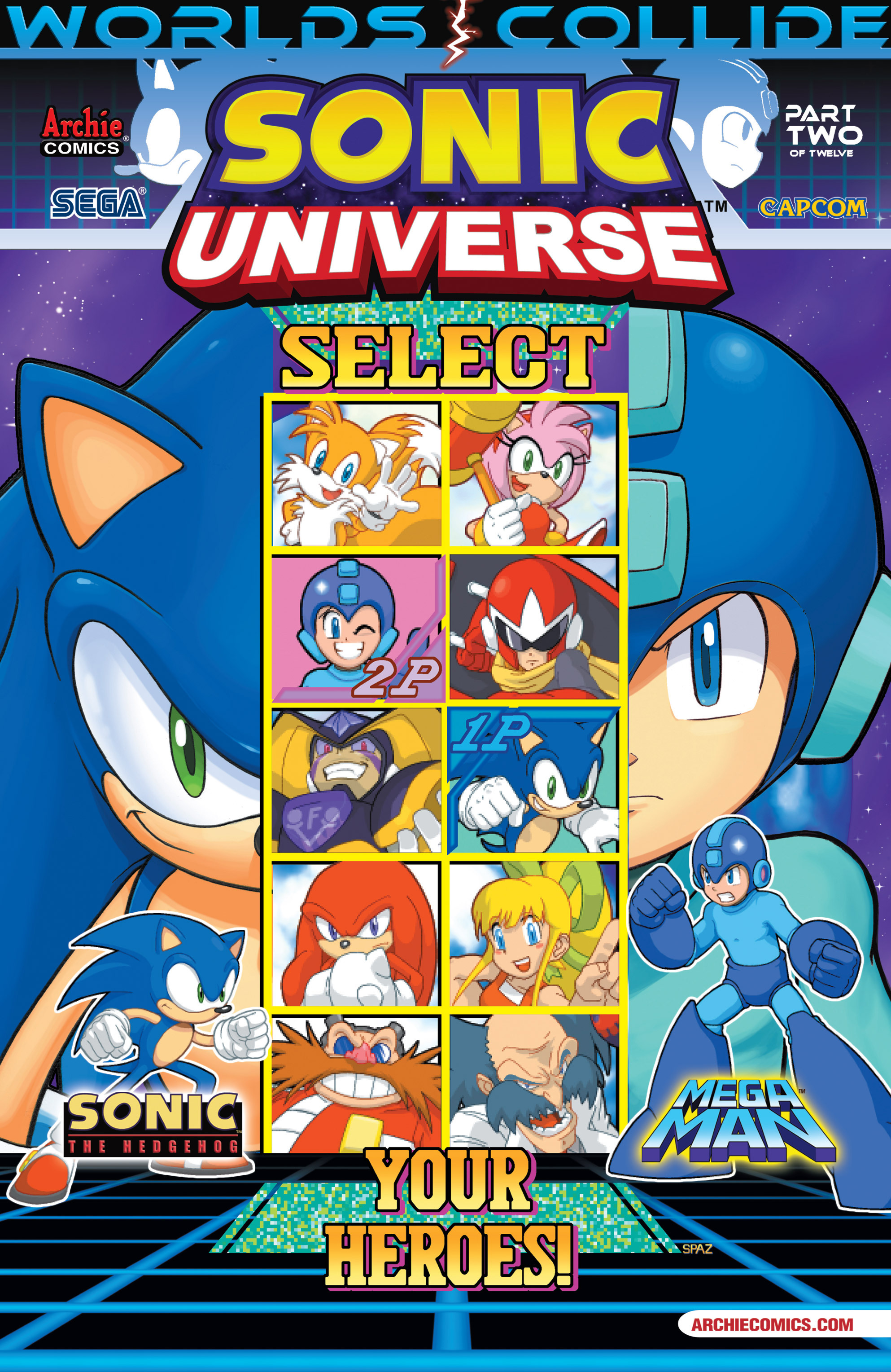 Read online Sonic Mega Man Worlds Collide comic -  Issue # Vol 1 - 35