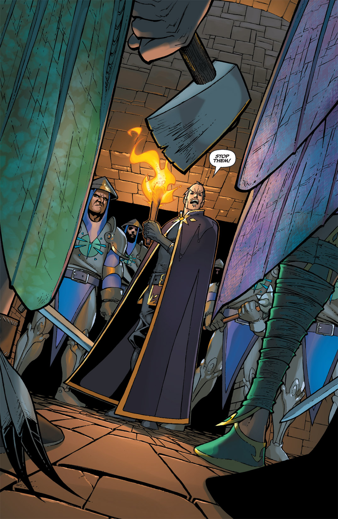 Read online Michael Turner's Soulfire: Dying Of The Light comic -  Issue # _TPB - 50