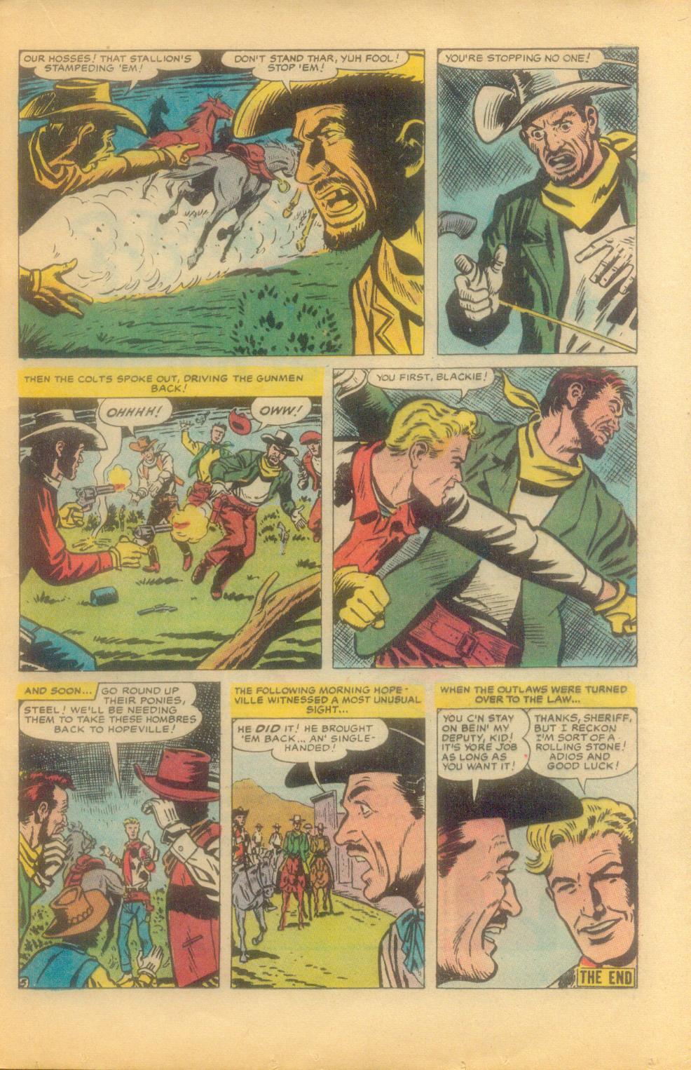 Read online Kid Colt Outlaw comic -  Issue #149 - 21