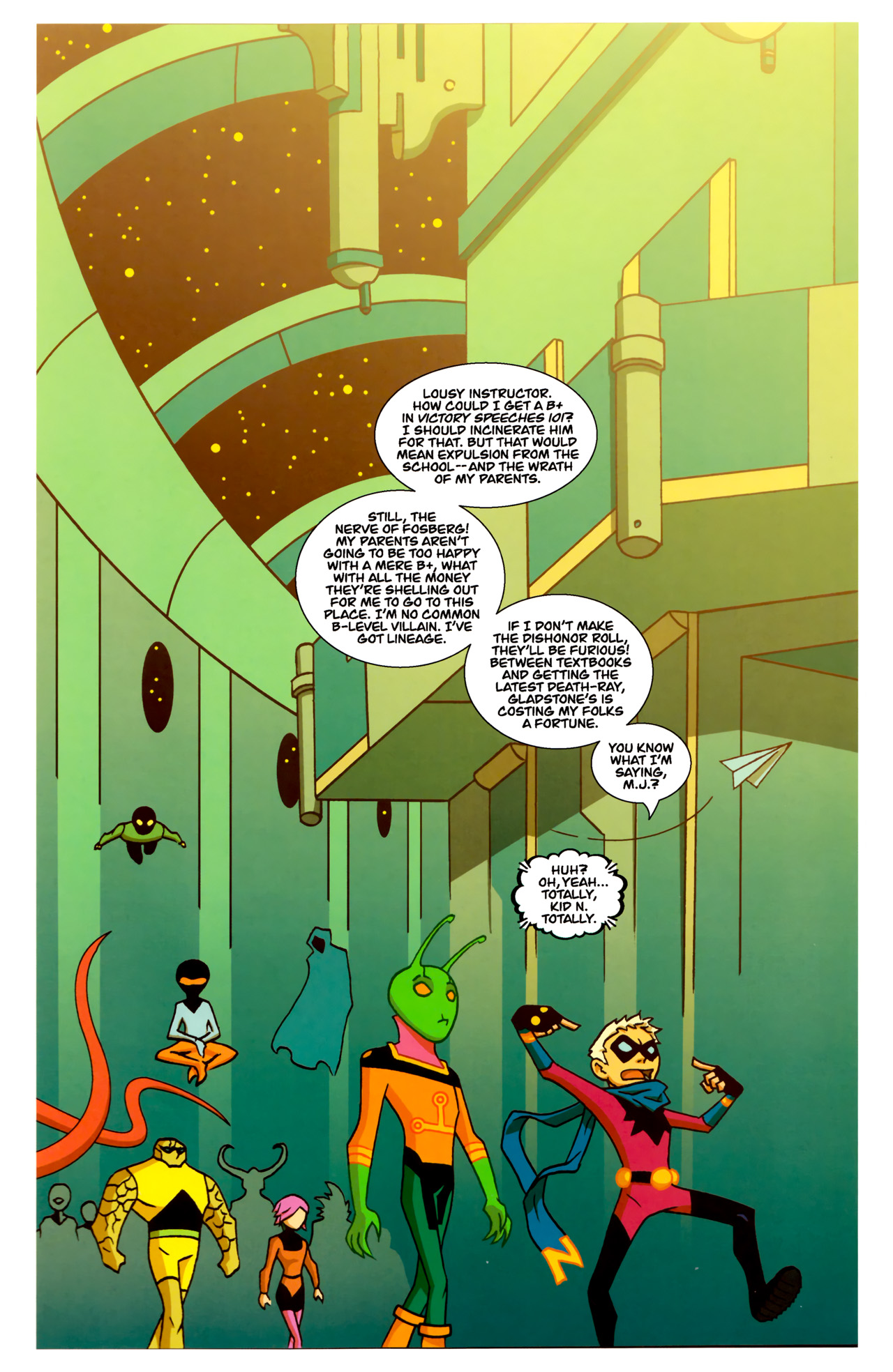 Read online Gladstone's School for World Conquerors (2011) comic -  Issue #1 - 15