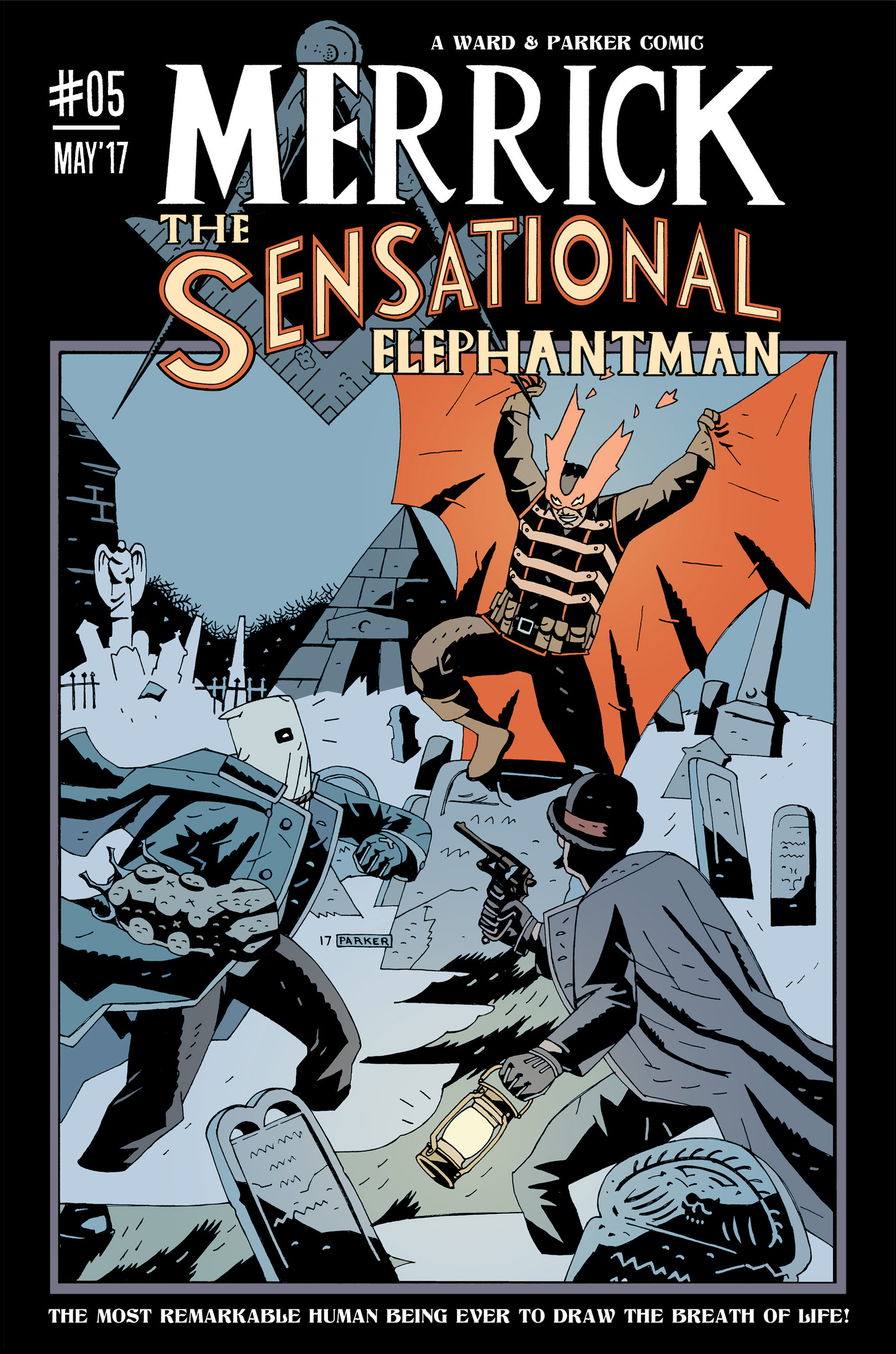 Read online Merrick: The Sensational Elephantman comic -  Issue #5 - 1