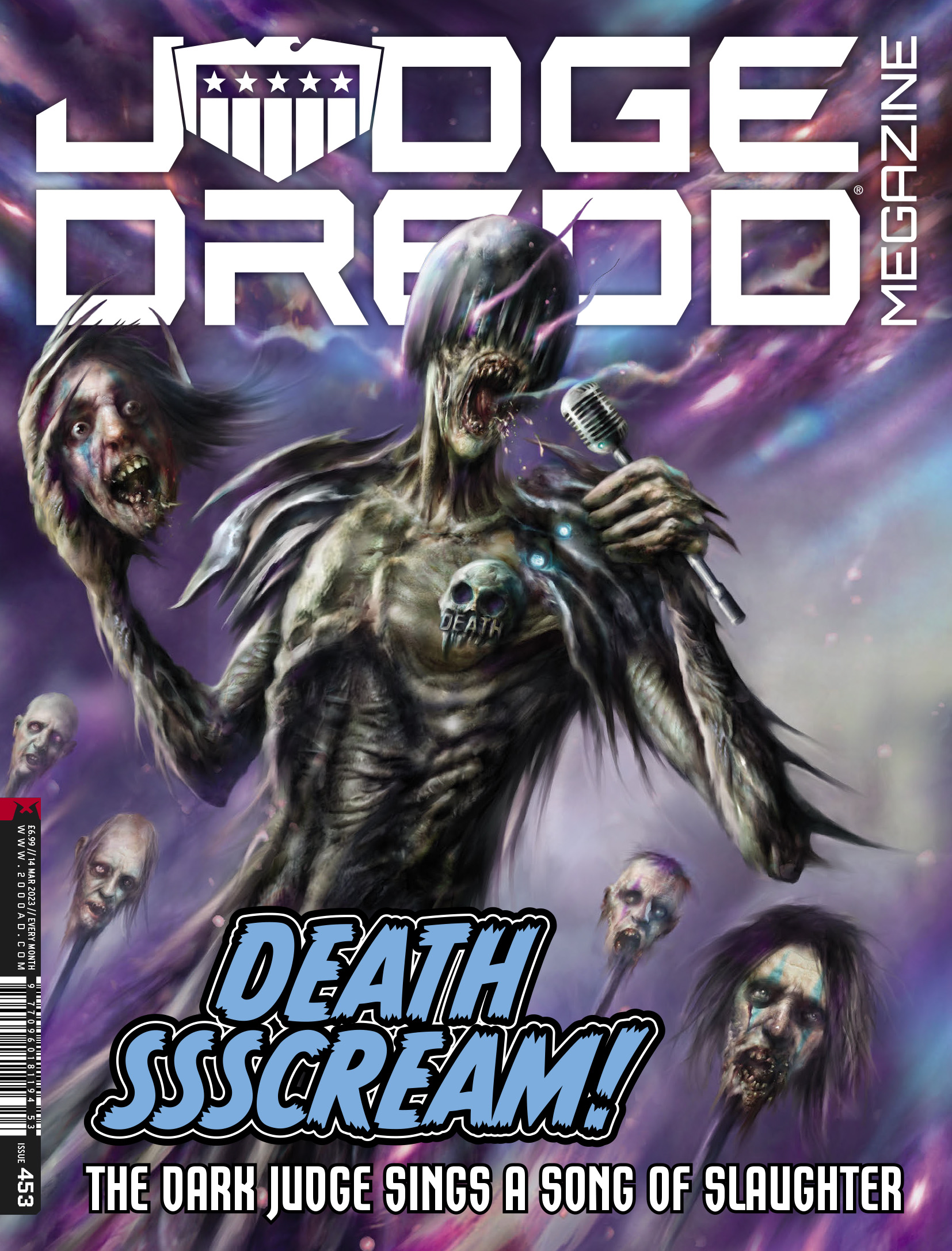 Read online Judge Dredd Megazine (Vol. 5) comic -  Issue #453 - 1
