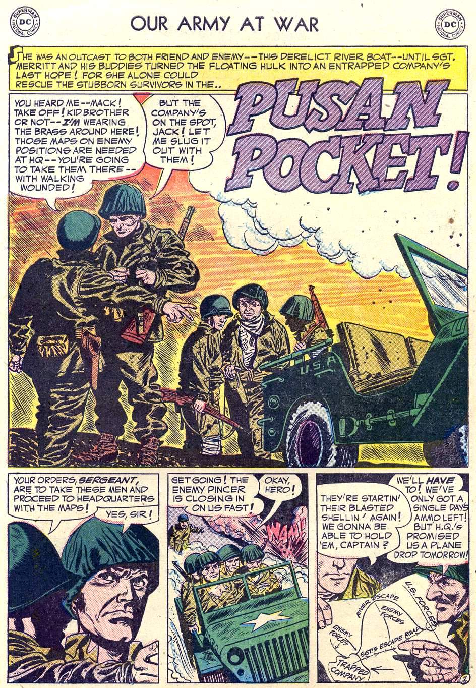 Read online Our Army at War (1952) comic -  Issue #8 - 27