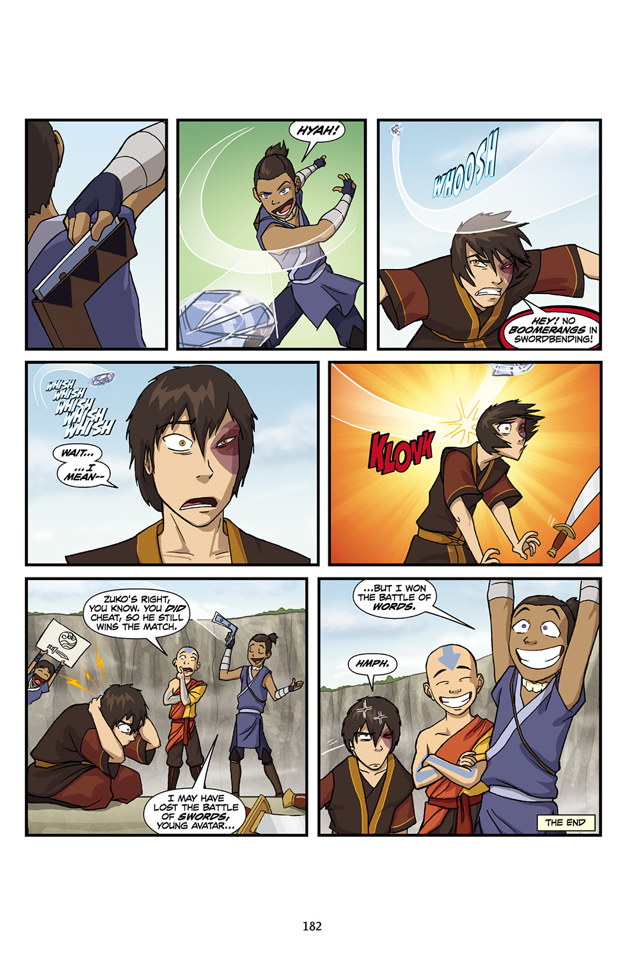 Read online Nickelodeon Avatar: The Last Airbender - The Lost Adventures comic -  Issue # Full - 183