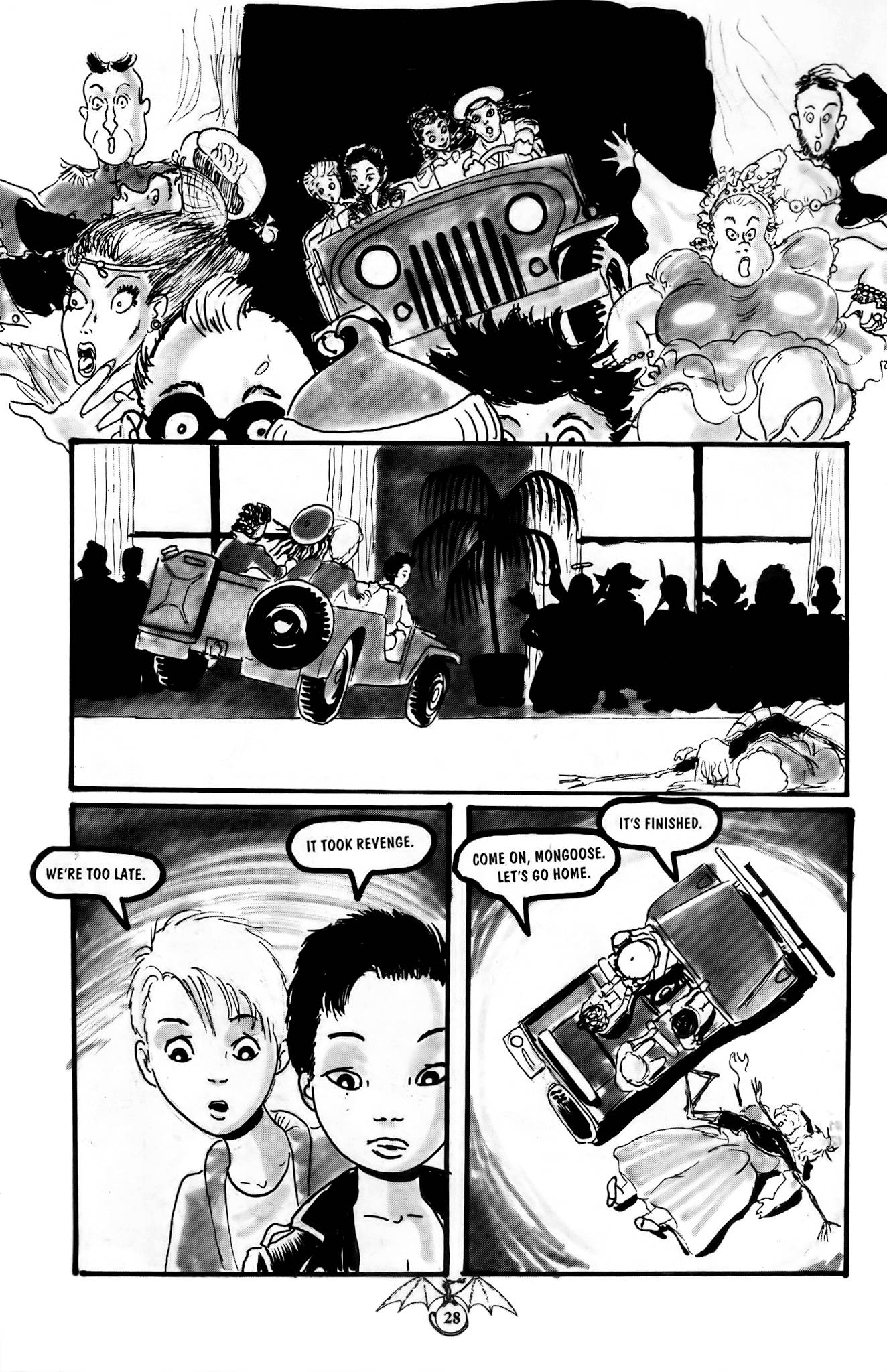 Read online Dragons in the Moon comic -  Issue #3 - 30