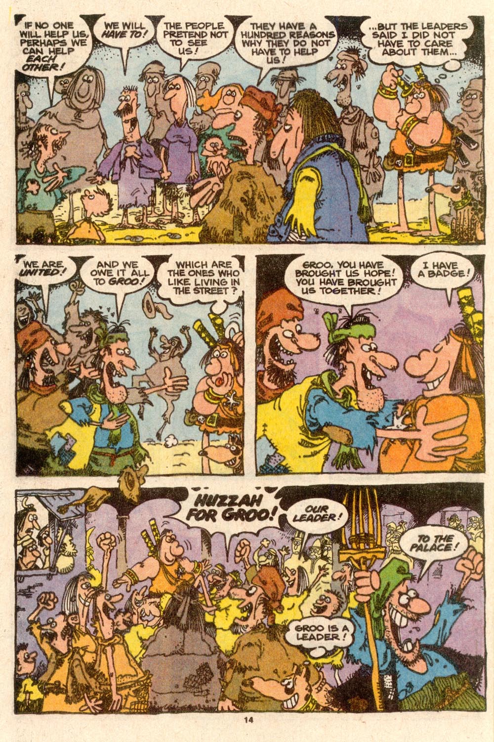 Read online Sergio Aragonés Groo the Wanderer comic -  Issue #60 - 14