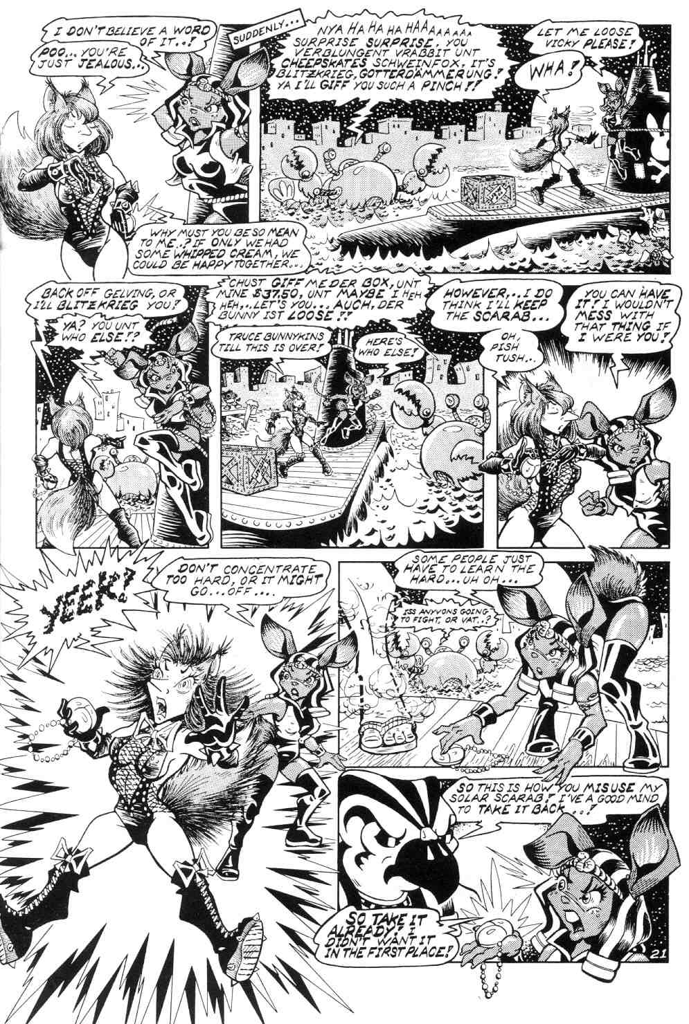 Read online Army  Surplus Komikz Featuring: Cutey Bunny comic -  Issue #4 - 23