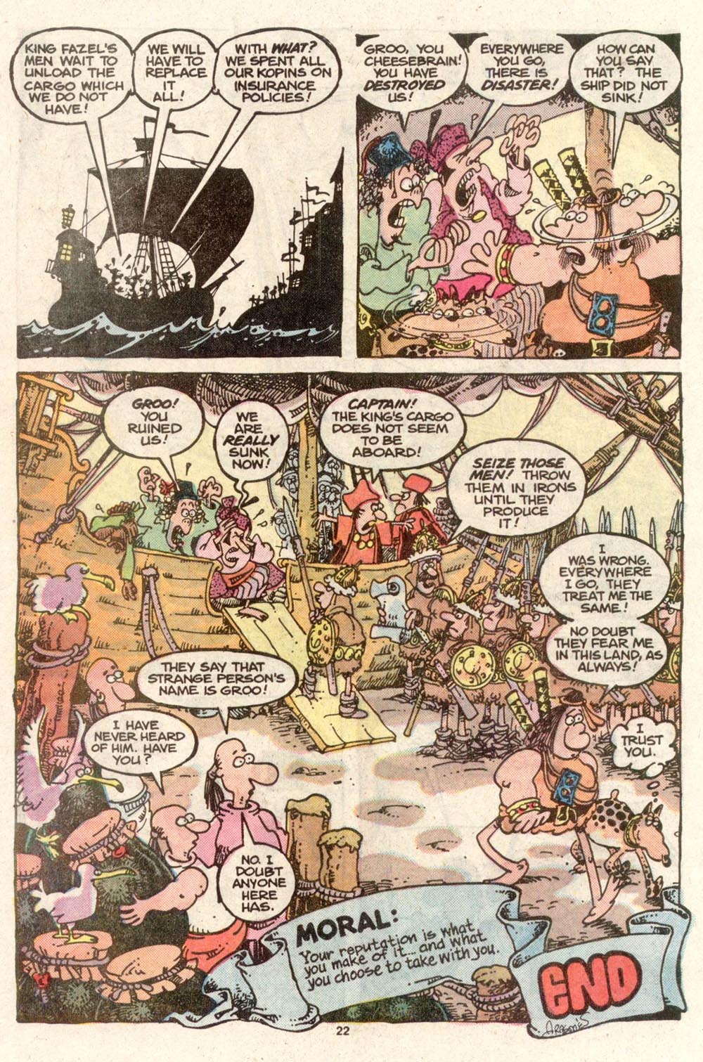 Read online Sergio Aragonés Groo the Wanderer comic -  Issue #48 - 23