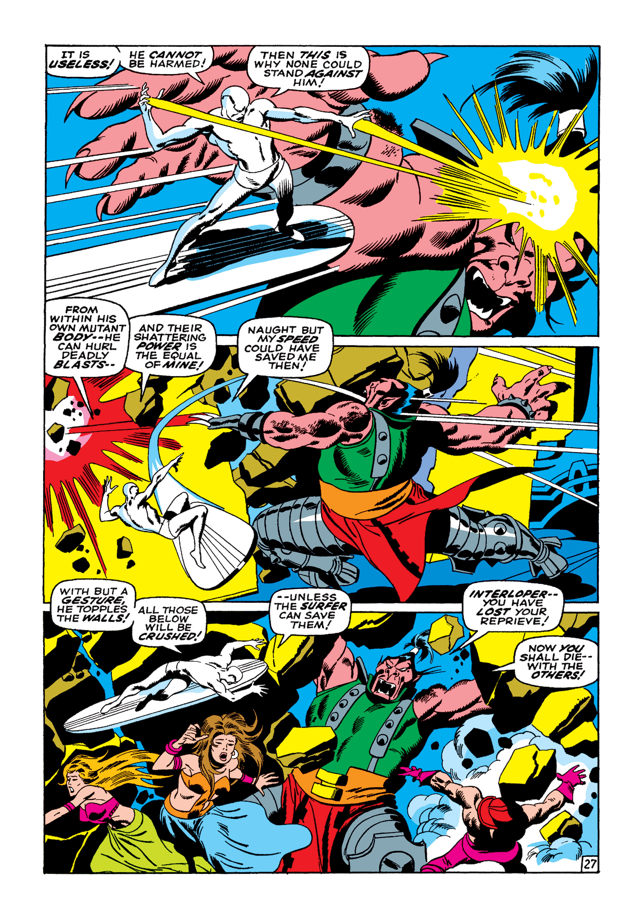 Read online Marvel Masterworks: The Silver Surfer comic -  Issue # TPB 1 (Part 3) - 35