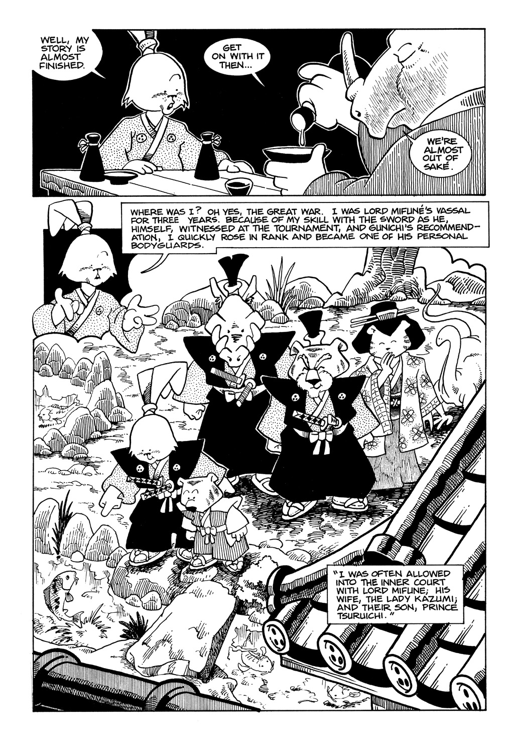 Read online Usagi Yojimbo (1987) comic -  Issue #4 - 3
