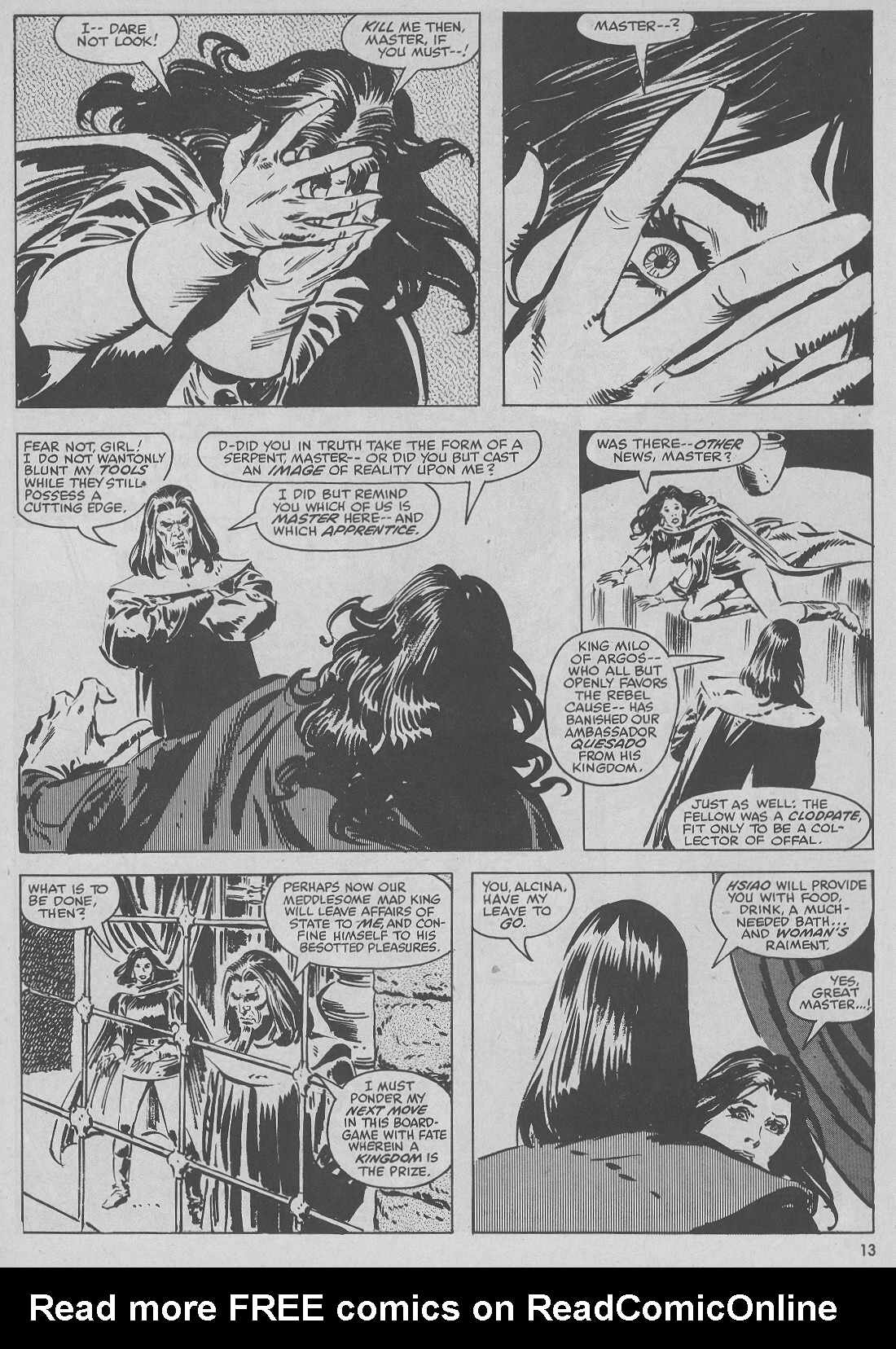 Read online The Savage Sword Of Conan comic -  Issue #51 - 13