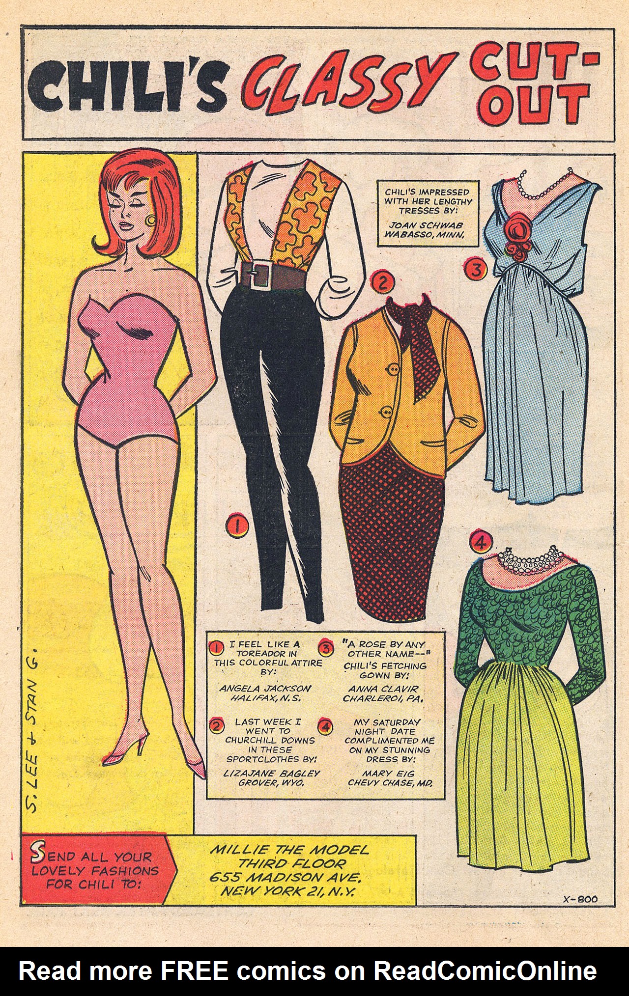 Read online Millie the Model comic -  Issue #124 - 14