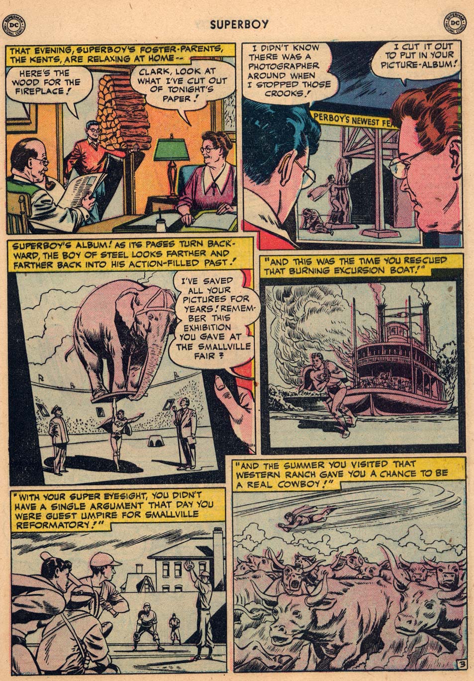 Read online Superboy (1949) comic -  Issue #8 - 4