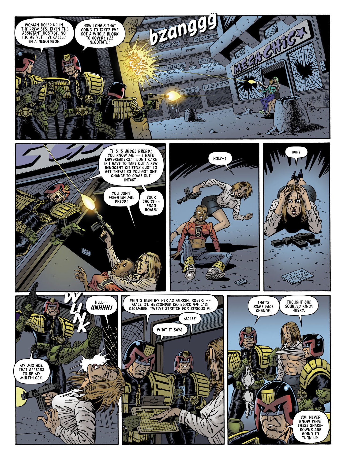 Read online Judge Dredd: The Complete Case Files comic -  Issue # TPB 38 (Part 2) - 64