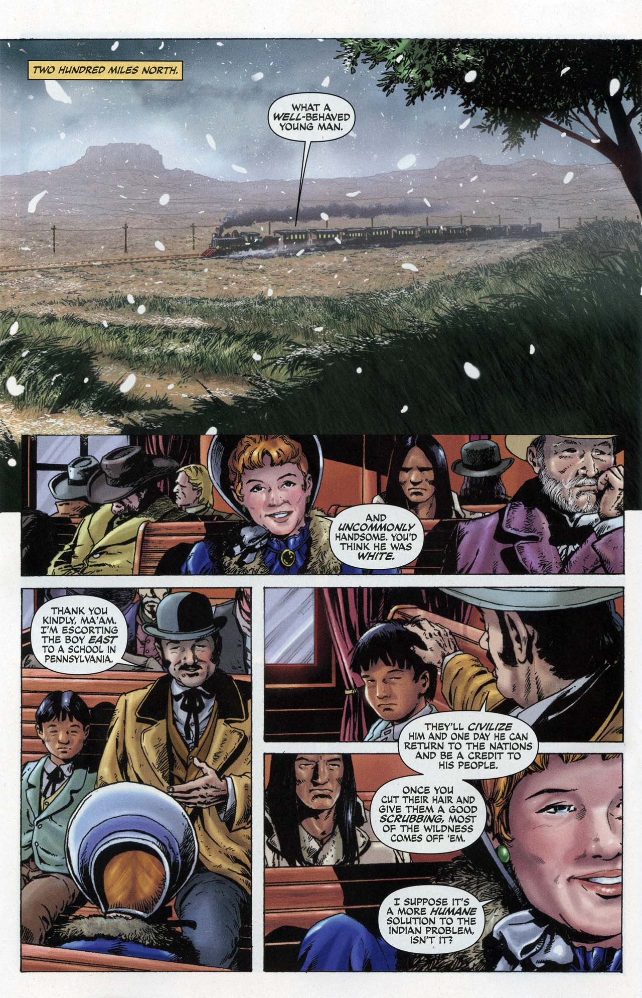 Read online The Lone Ranger: Snake Of Iron comic -  Issue #1 - 12