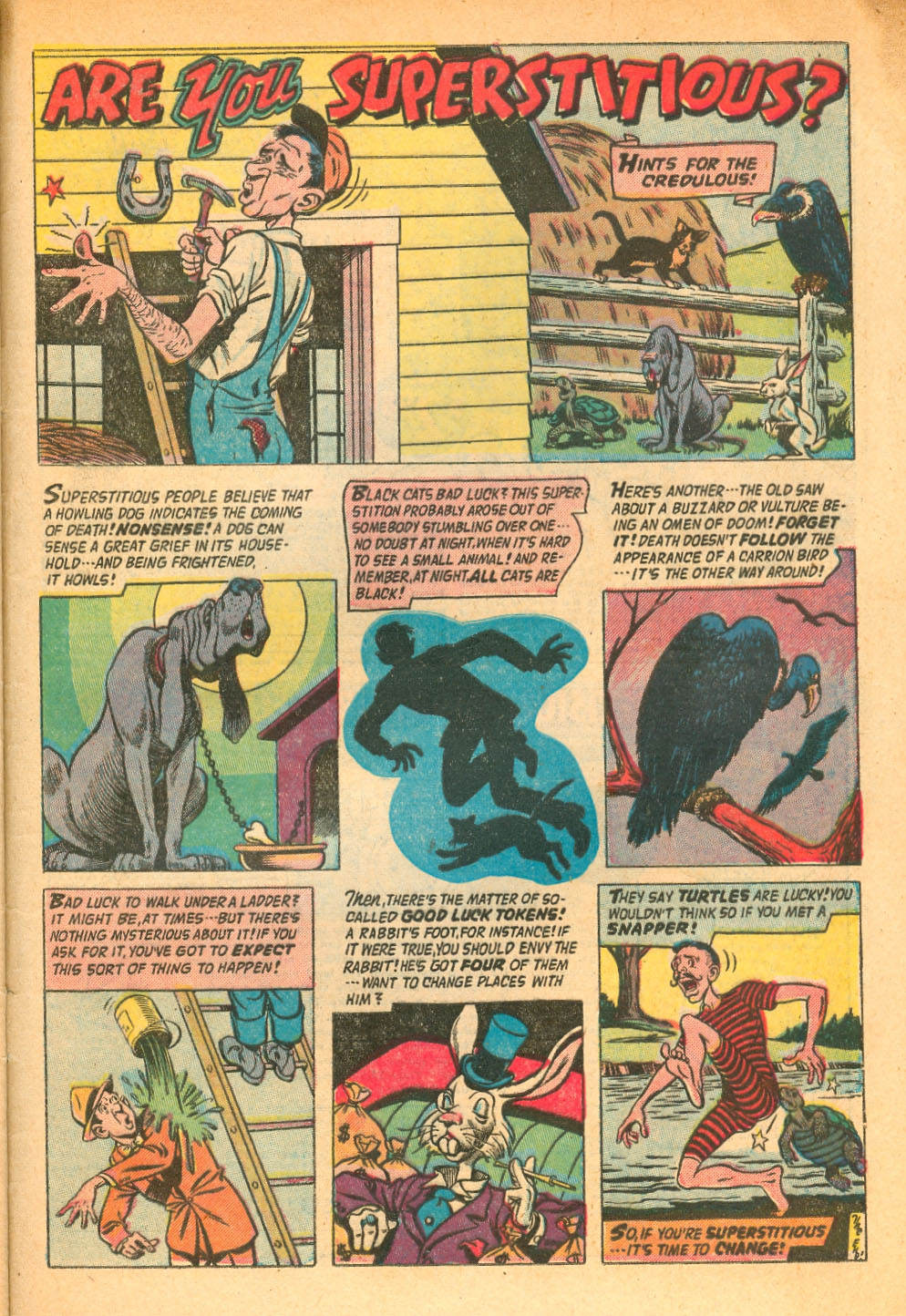 Read online Adventures Into The Unknown comic -  Issue #68 - 33