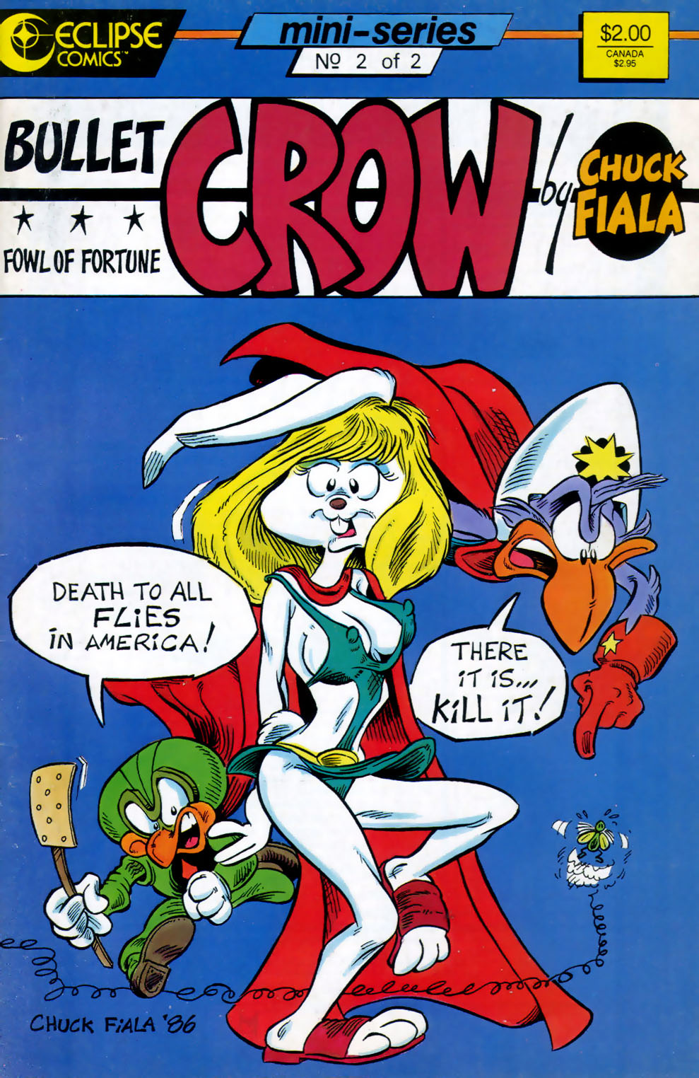Read online Bullet Crow, Fowl of Fortune comic -  Issue #2 - 1