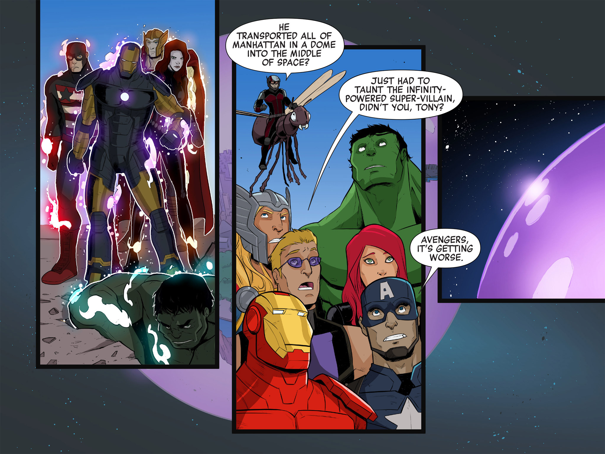 Read online Marvel Universe Avengers Infinite Comic comic -  Issue #2 - 48