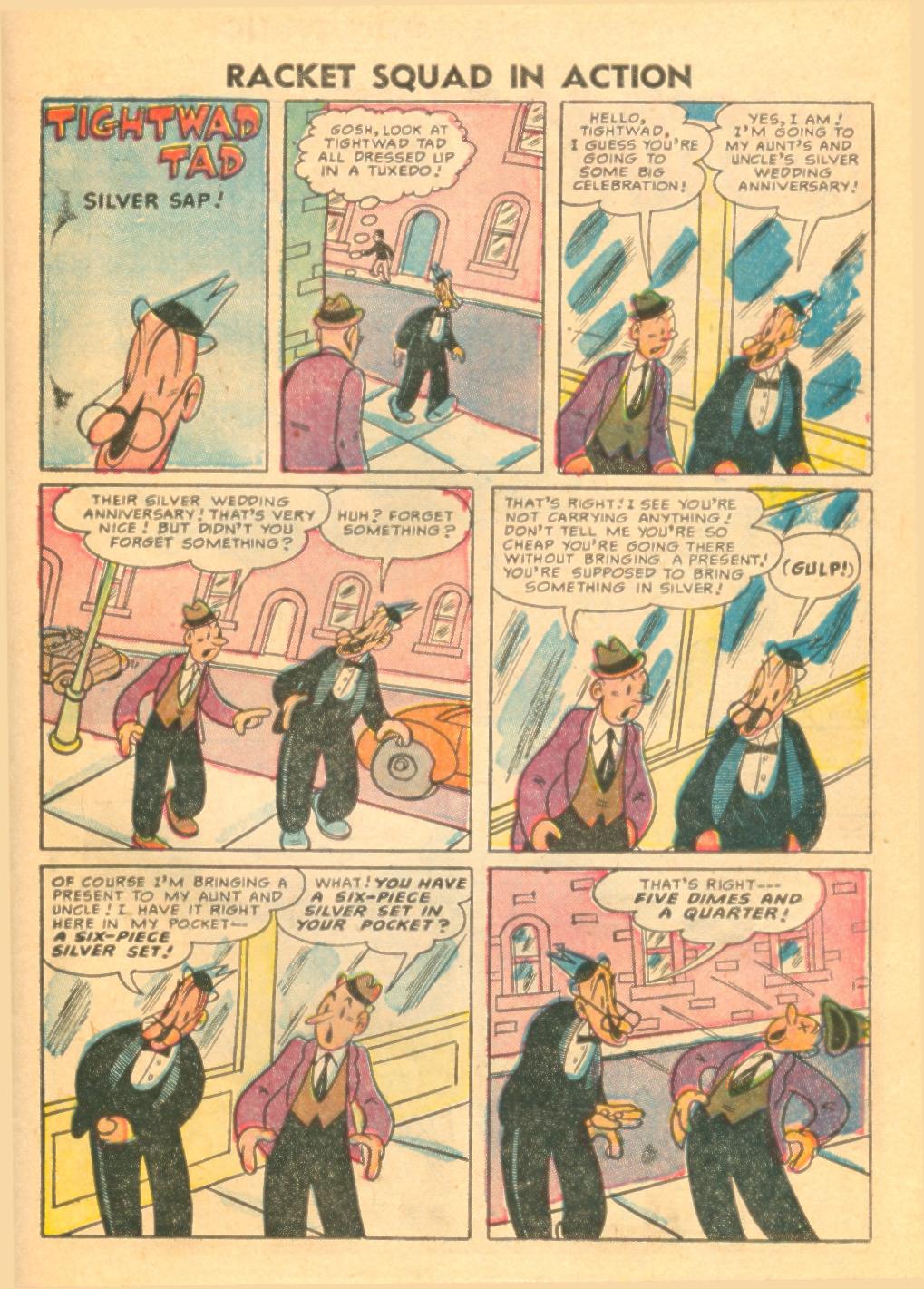 Read online Racket Squad in Action comic -  Issue #22 - 27