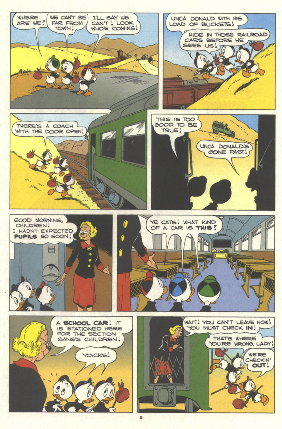 Read online Walt Disney's Comics and Stories comic -  Issue #577 - 7