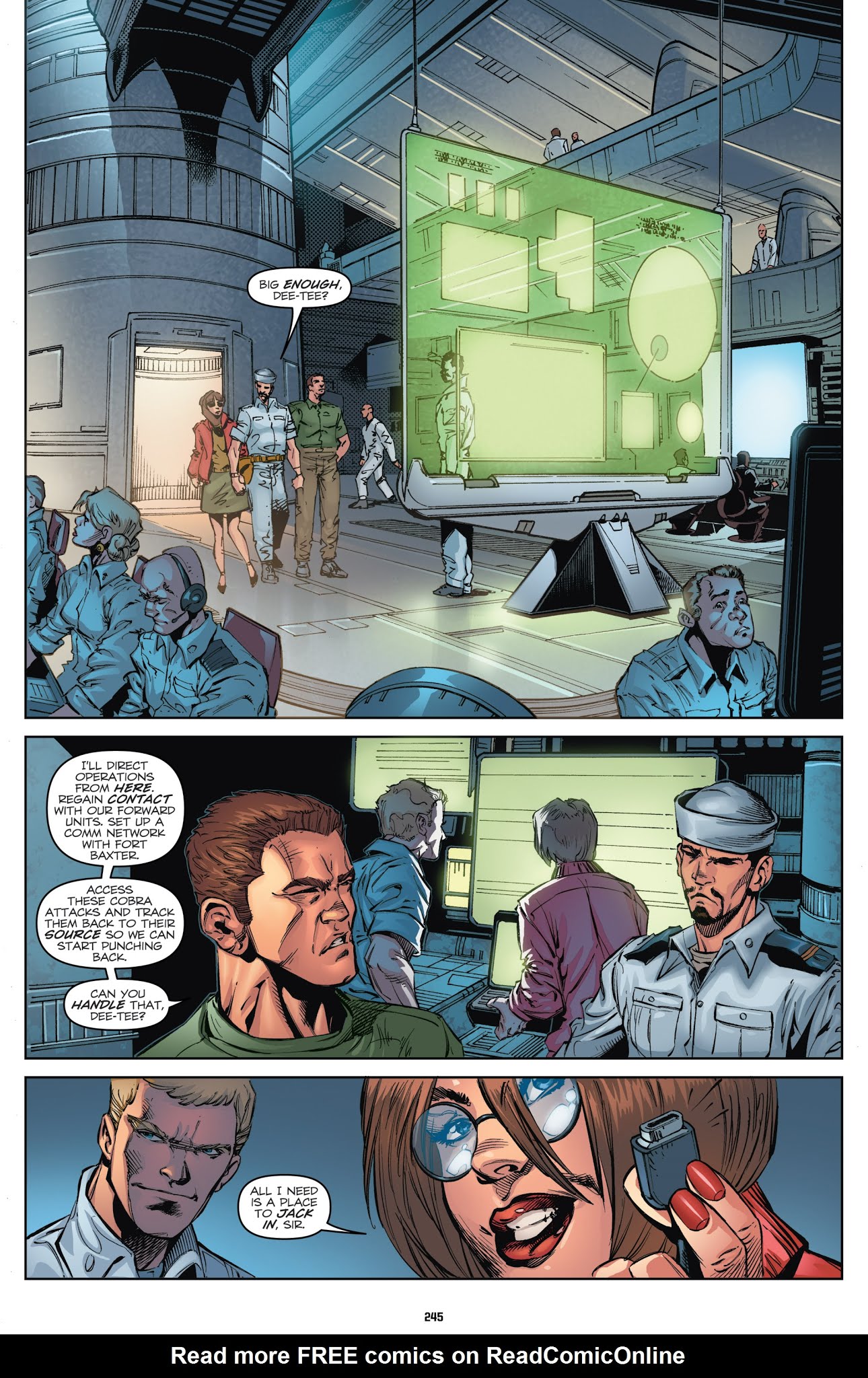 Read online G.I. Joe: The IDW Collection comic -  Issue # TPB 6 - 242
