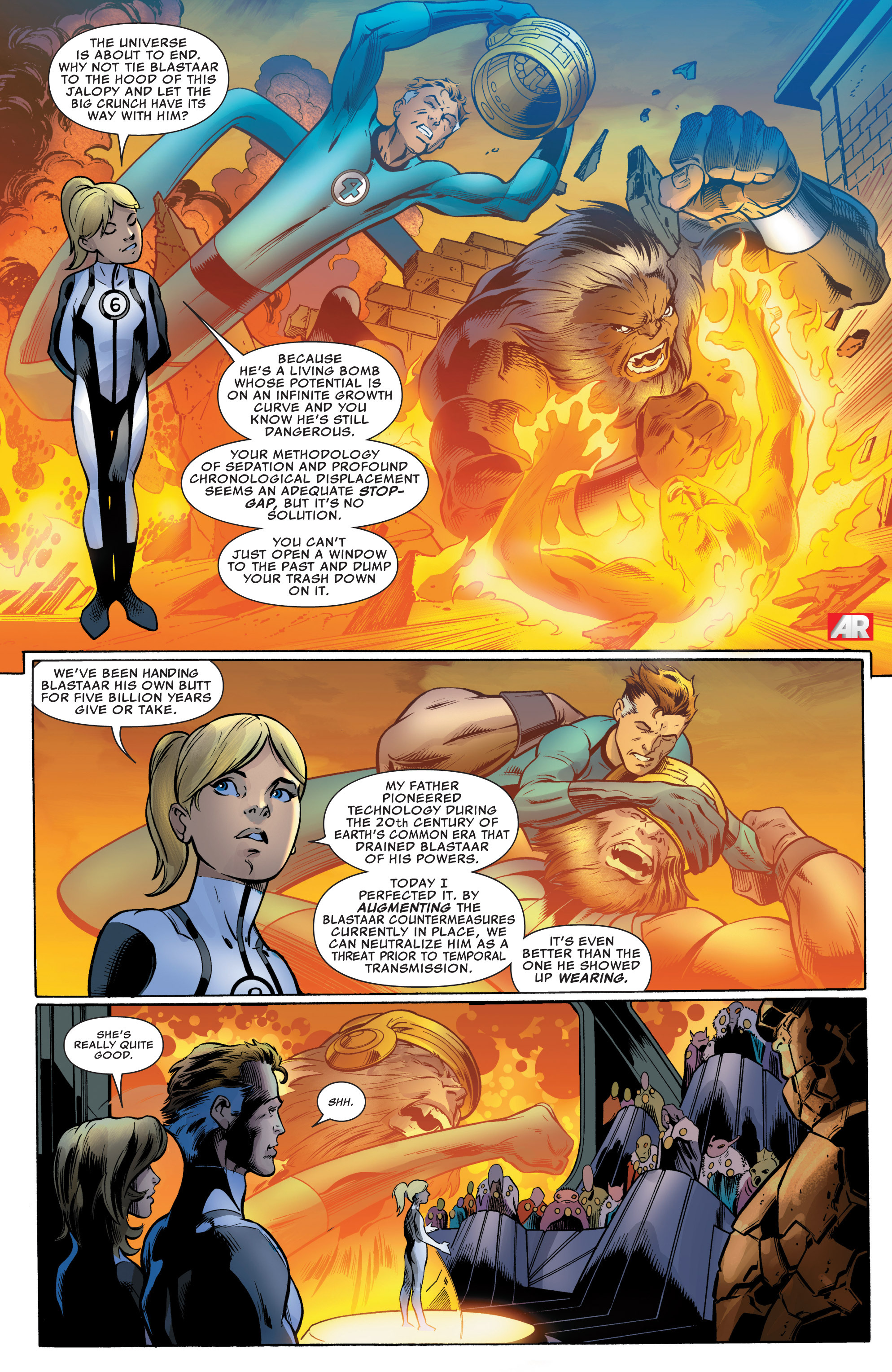 Read online Fantastic Four (2013) comic -  Issue #7 - 12