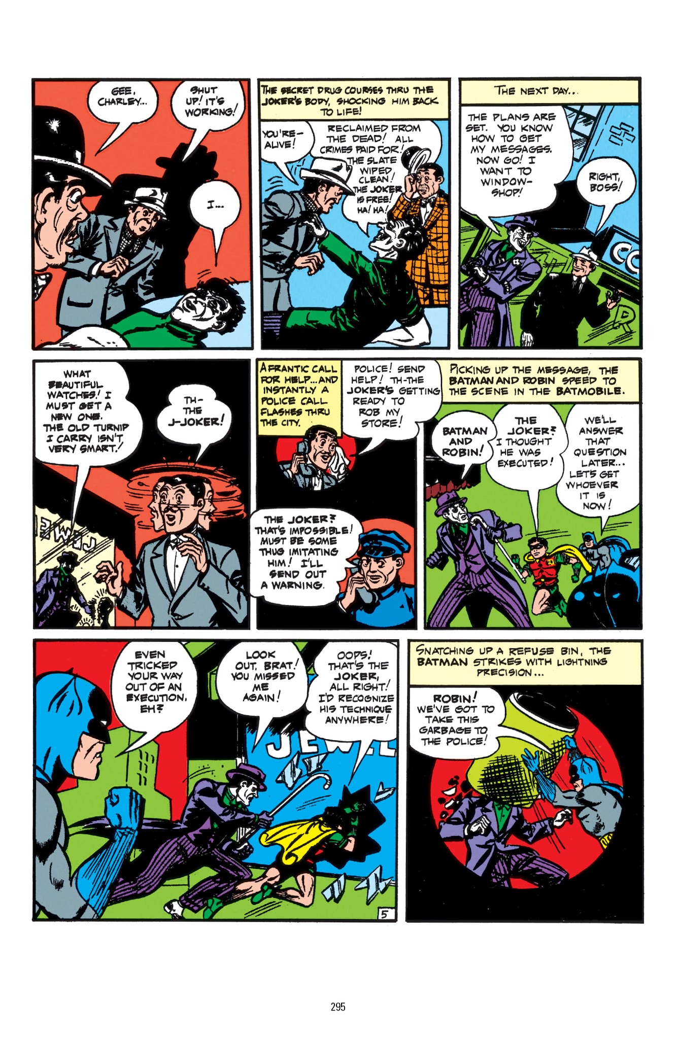 Read online Batman: The Golden Age Omnibus comic -  Issue # TPB 3 - 295