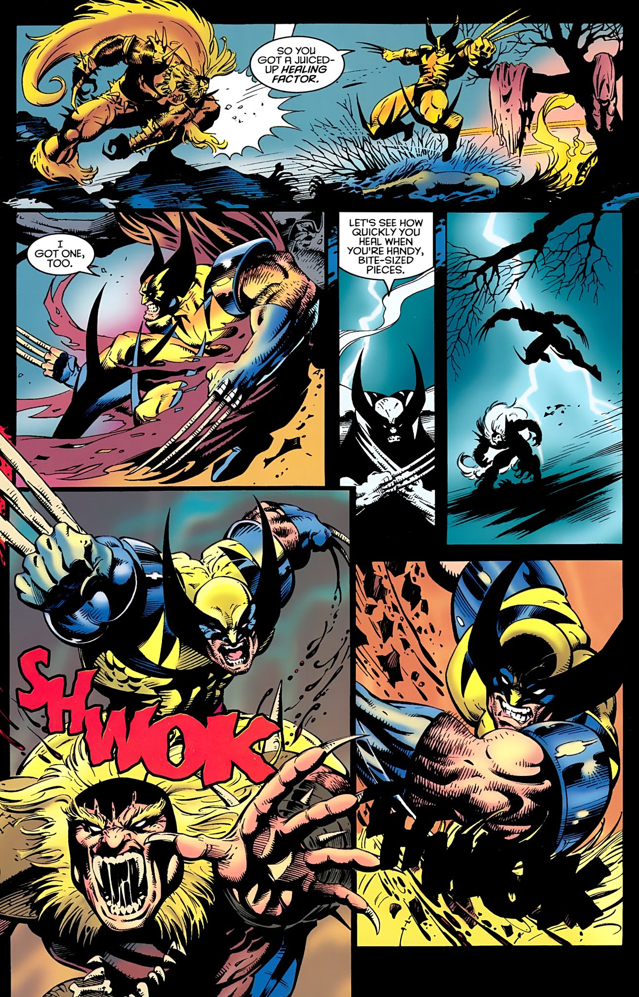 Read online Wolverine: Knight of Terra comic -  Issue # Full - 7