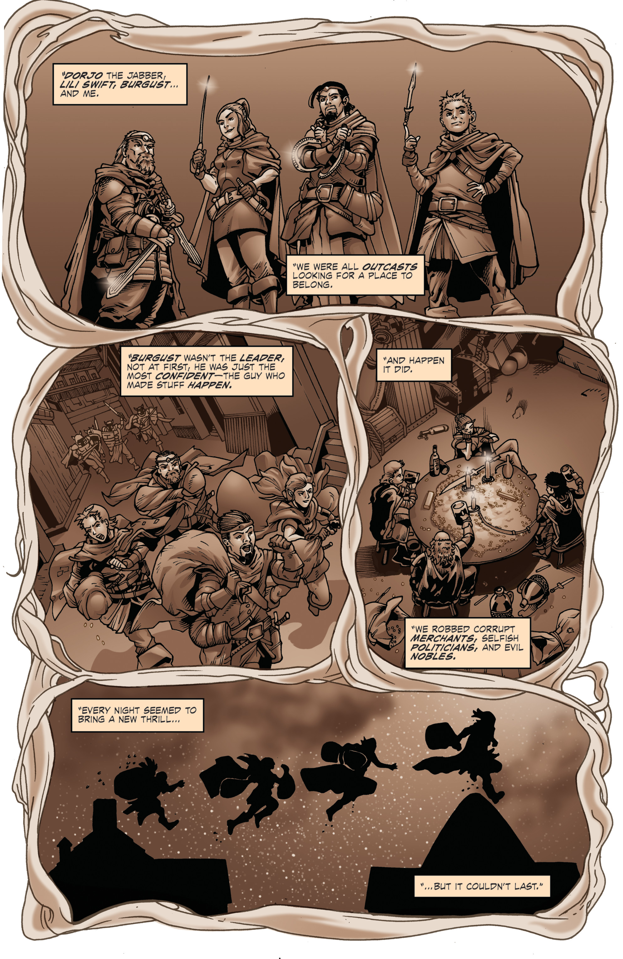 Read online Dungeons & Dragons: Evil At Baldur's Gate comic -  Issue # _TPB - 32