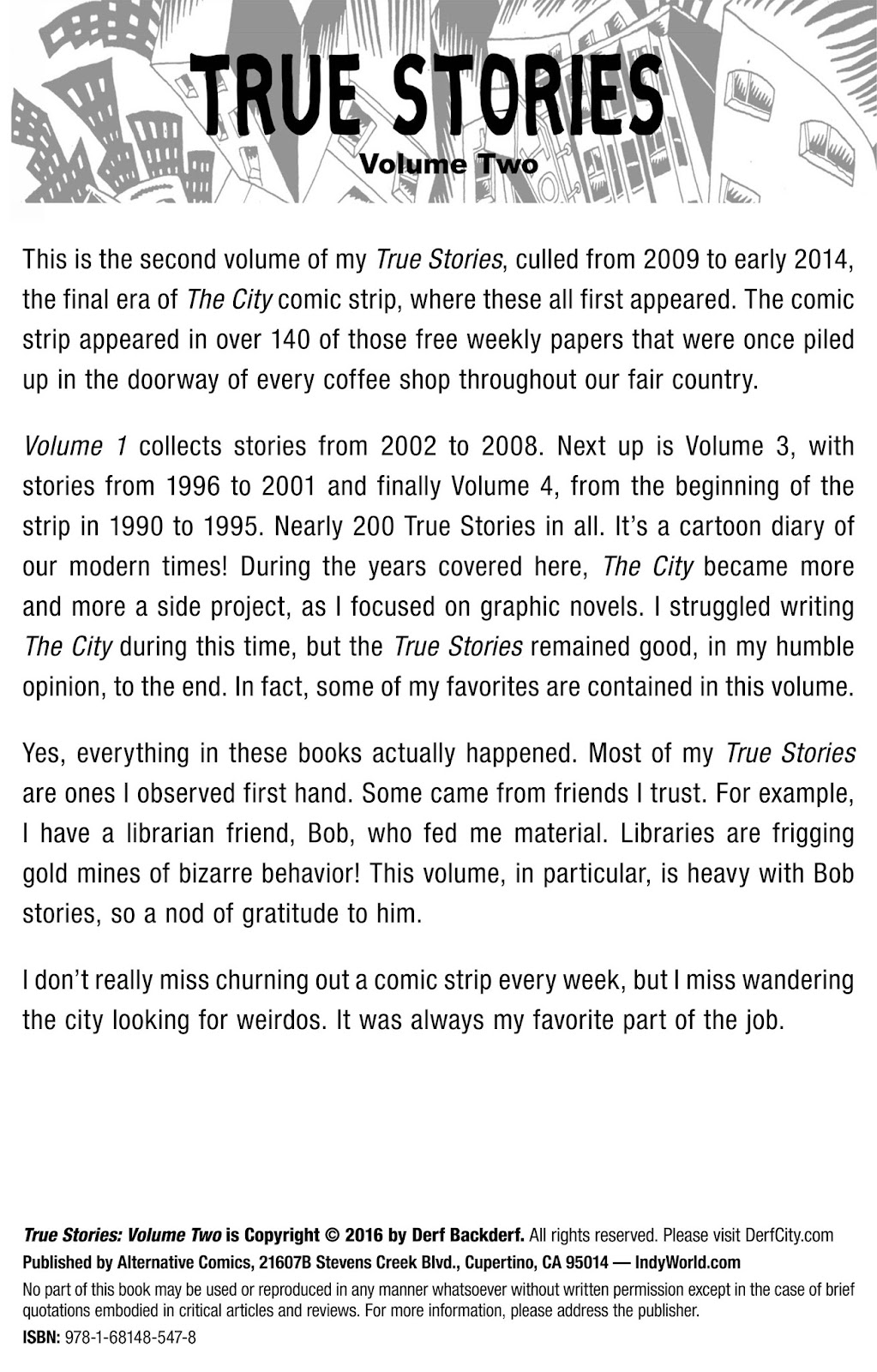 True Stories issue 2 - Page 2