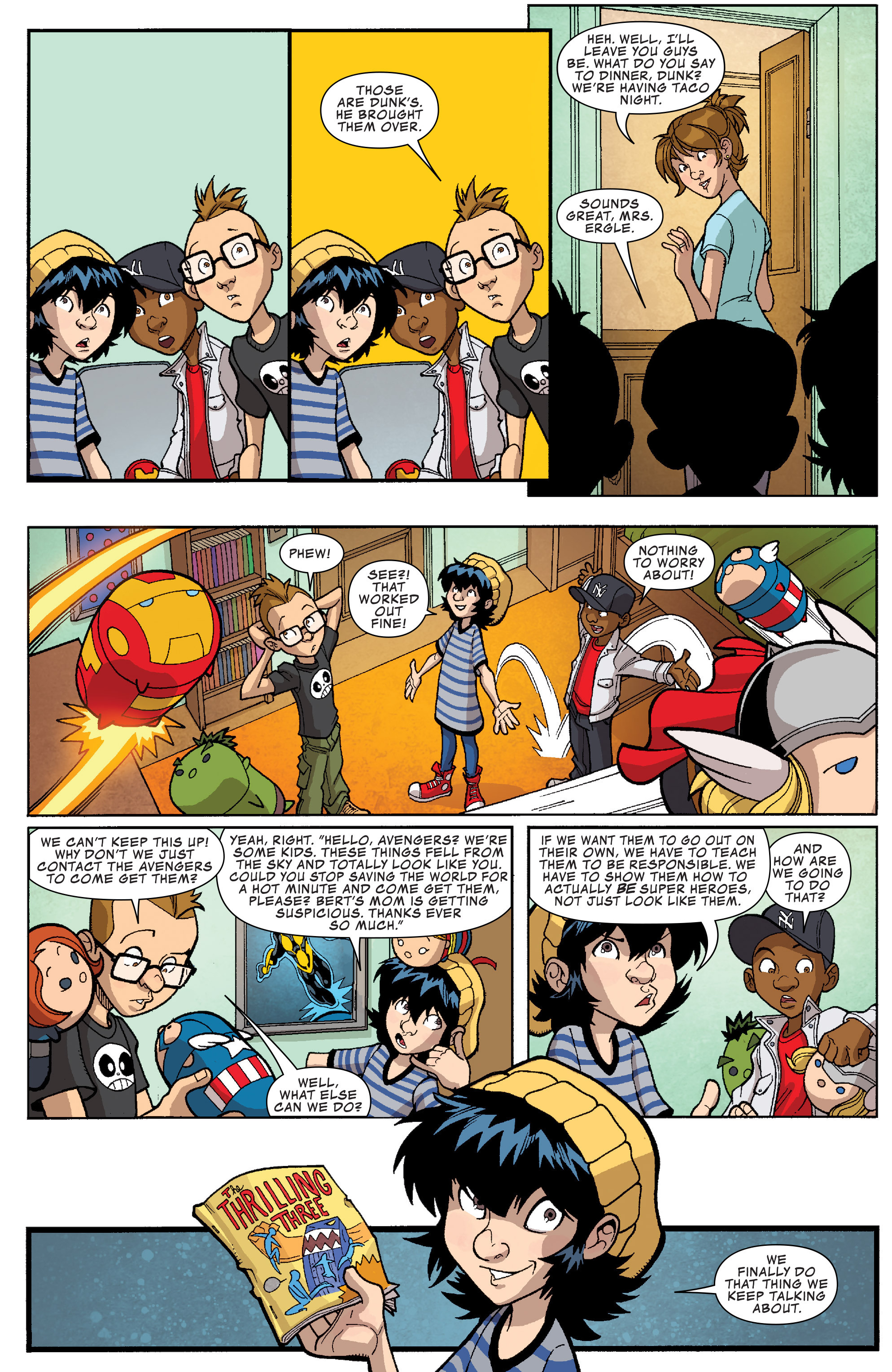 Read online Marvel Tsum Tsum comic -  Issue #2 - 5