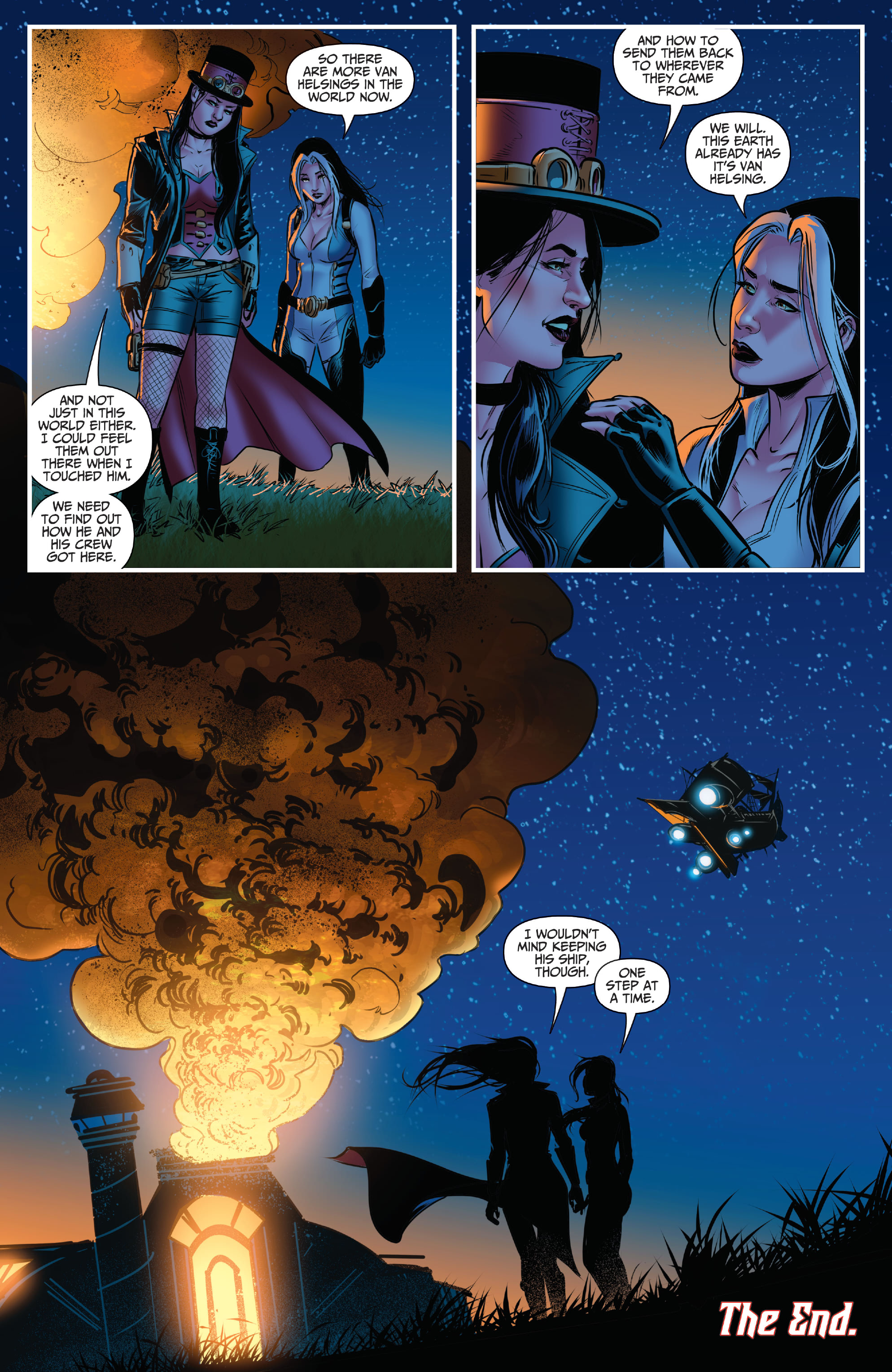 Read online Van Helsing: Steampunk comic -  Issue # Full - 34